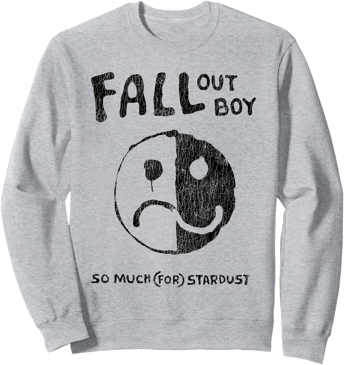 Fall Out Boy - Smile Frown Sweatshirt - Sweatshirt | Ash