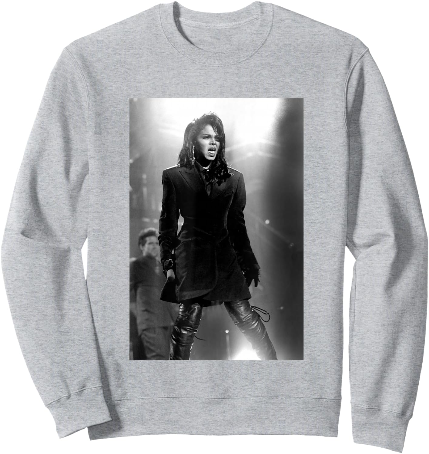 Singer Janet Jackson Live On Tour by Stephen Wright Sweatshirt - Sweatshirt | Ash