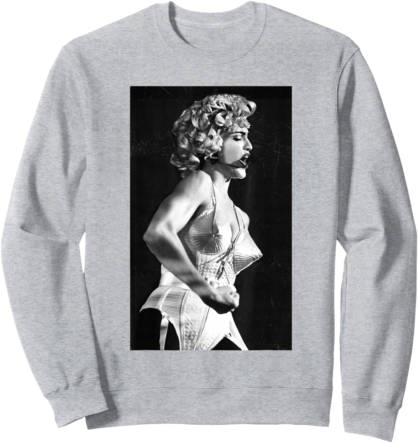 Madonna Singing Live Blonde Ambition By Stephen Wright Sweatshirt - Sweatshirt | Ash