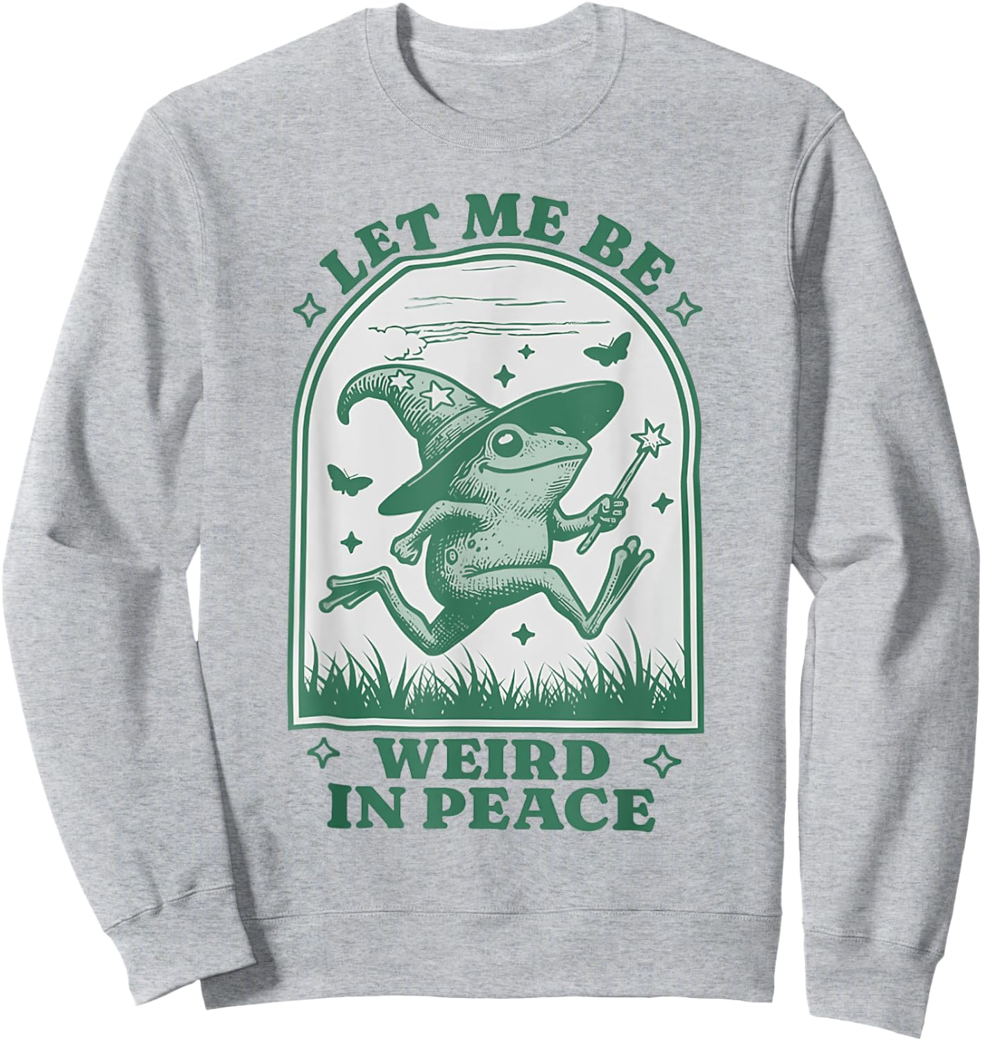 Let Me Be Weird In Peace Sweatshirt - Sweatshirt | Ash