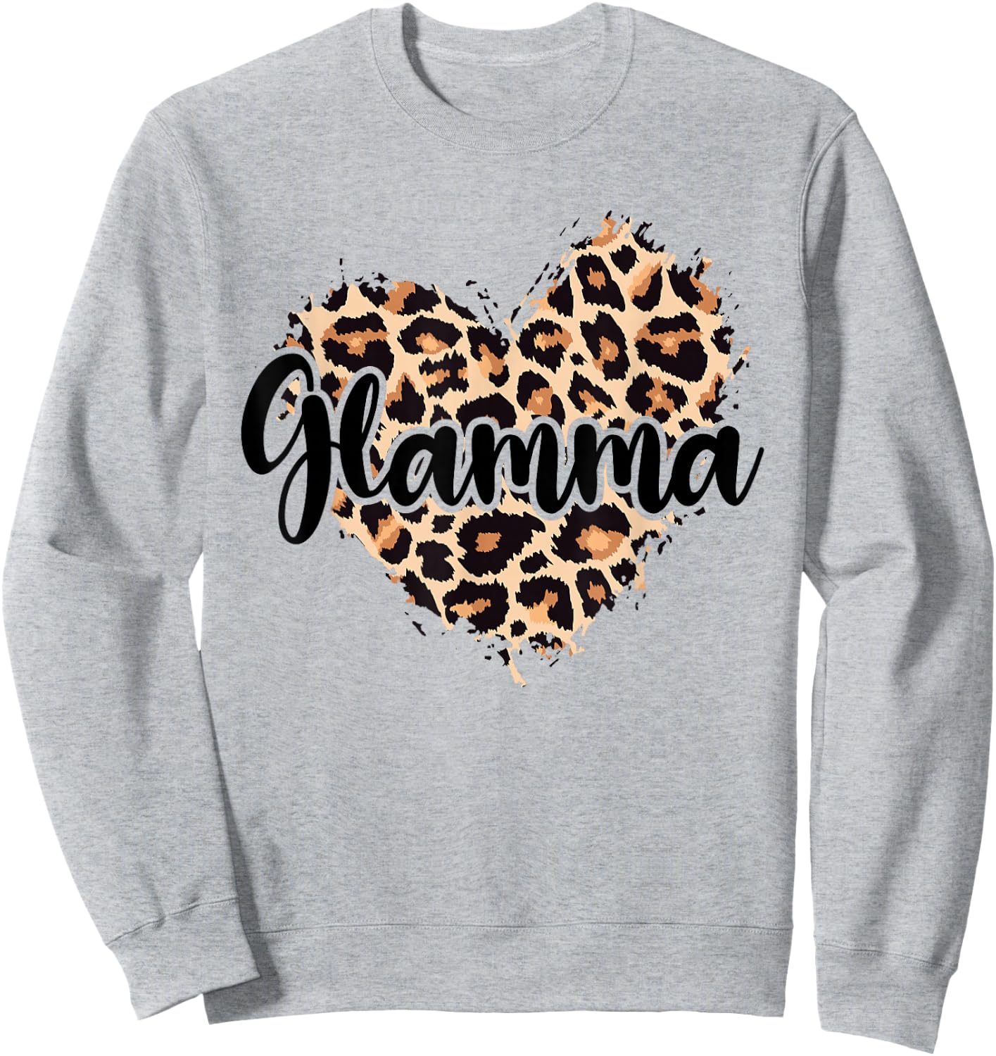 Glamma Leopard Sweatshirt - Sweatshirt | Ash