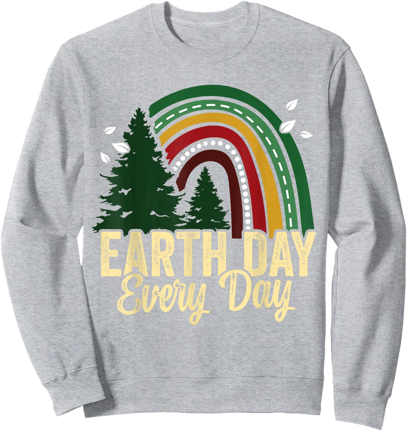 Earth Day Everyday Awareness Planet Animal Men Women Kids Sweatshirt - Sweatshirt | Ash