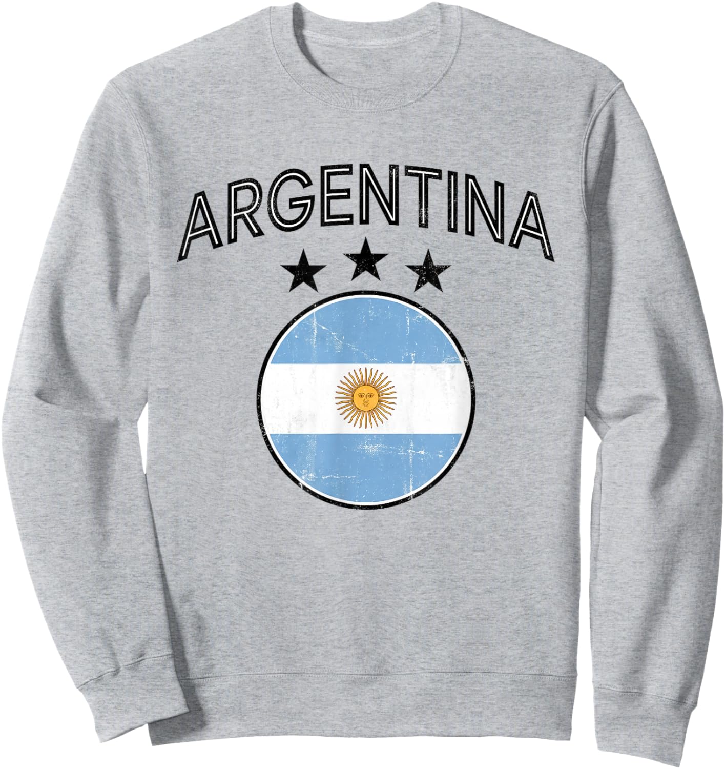 Argentina Flag Argentina Gift Hispanic Heritage Argentinian Sweatshirt - Sweatshirt | Ash