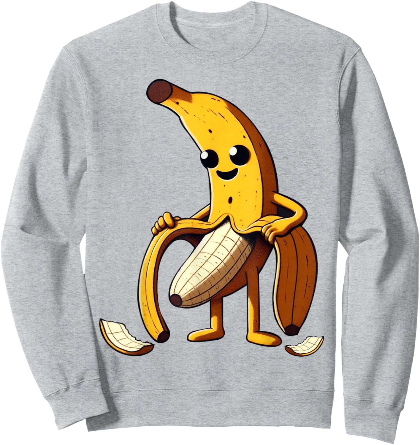 Funny Banana Shirts Costume Women Boys Kids Banana Sweatshirt - Sweatshirt | Ash