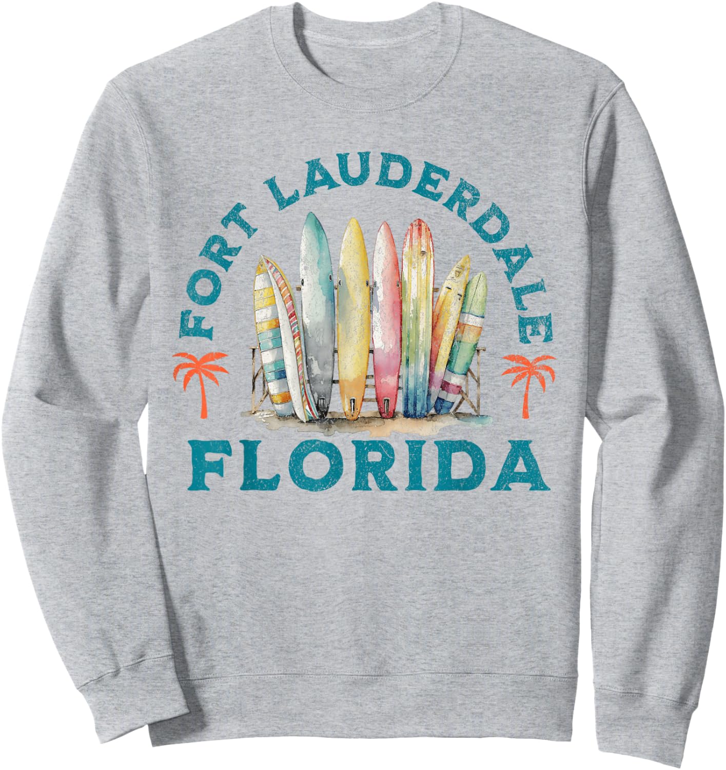 Fort Lauderdale Sweatshirt - Sweatshirt | Ash