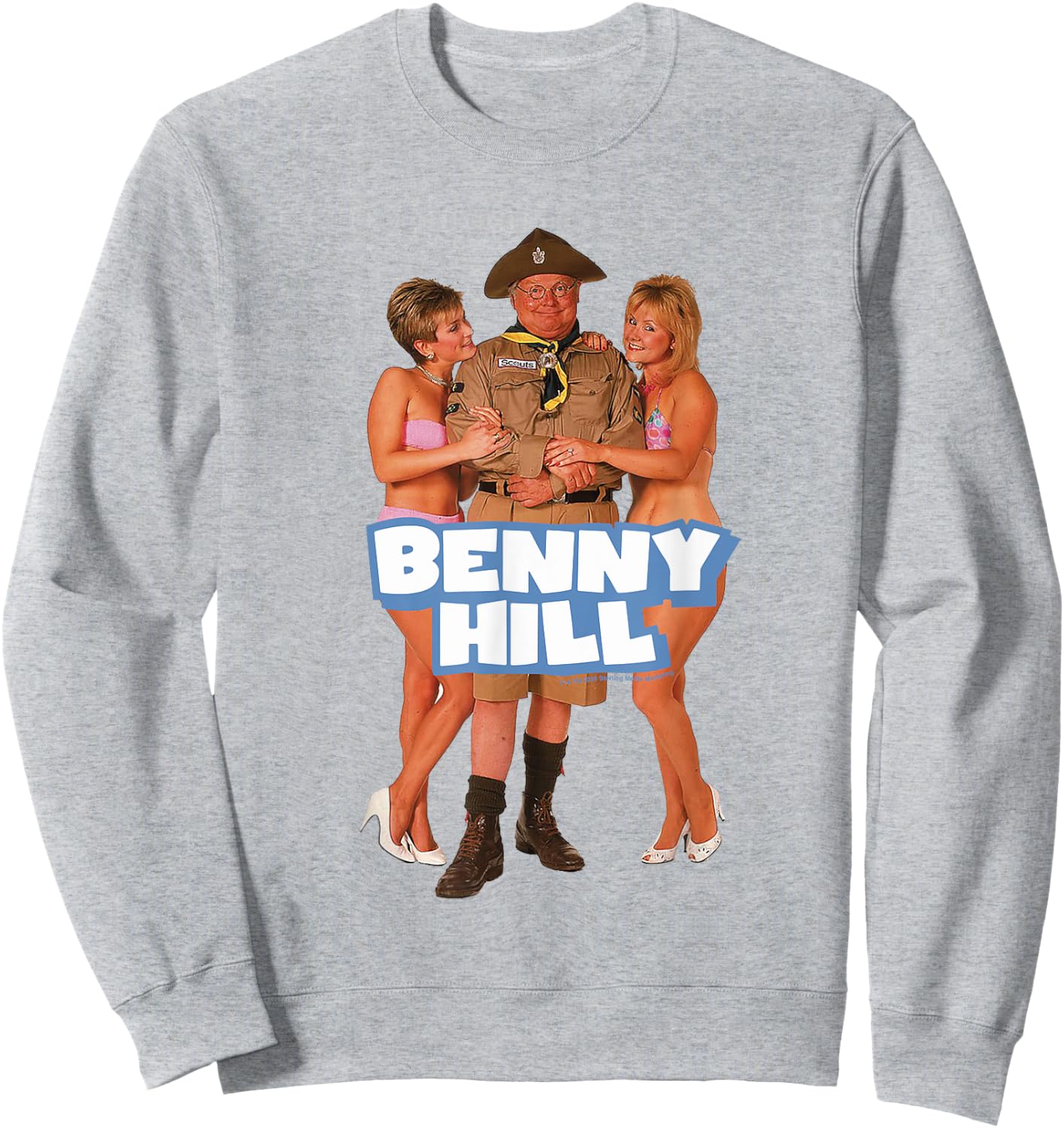 Benny Hill Show Cub Scout Outfit Hill's Angels Sweatshirt - Sweatshirt | Ash
