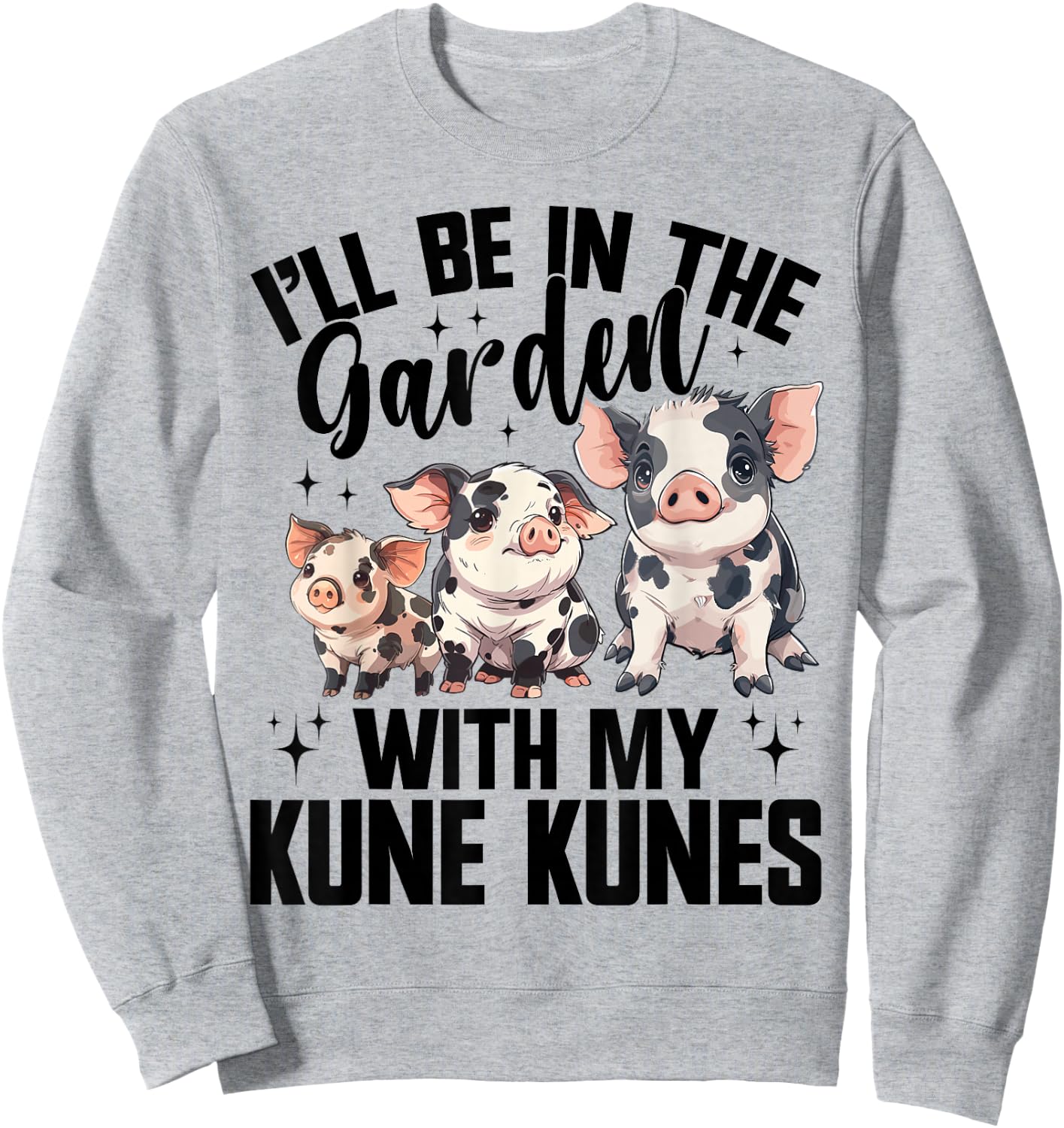 Kune Kune Pig Owner Pig Breeder Supplies Kunekune Pig Sweatshirt - Sweatshirt | Ash