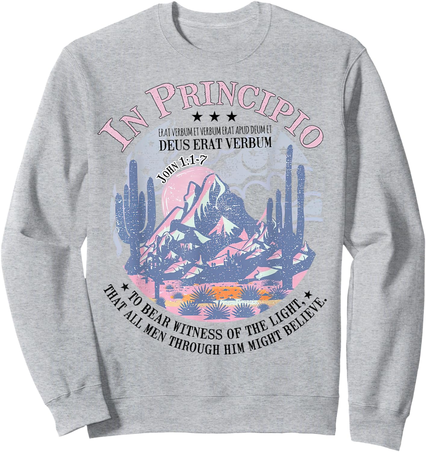 Classical Conversations CC Tutor Cycle 3 In Principio Sweatshirt - Sweatshirt | Ash