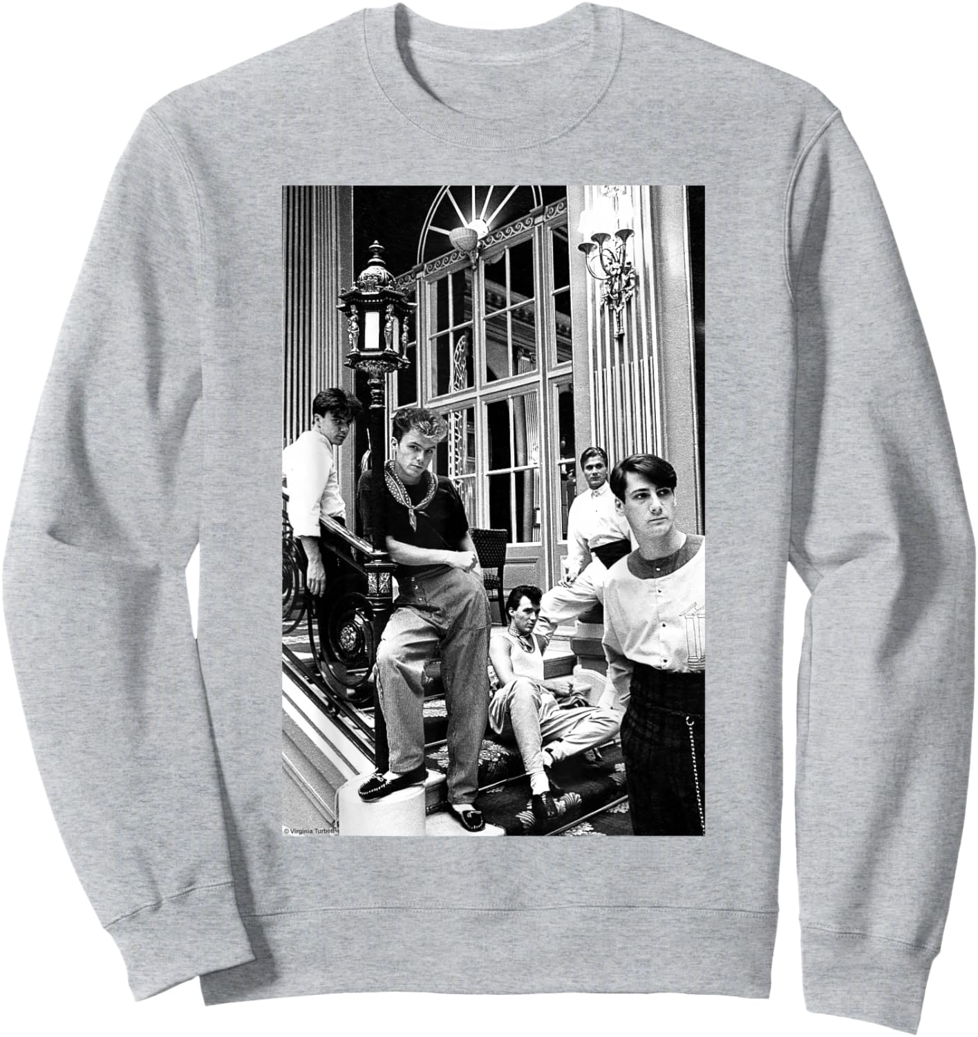 Spandau Ballet Band Photo By Virginia Turbett Sweatshirt - Sweatshirt | Ash