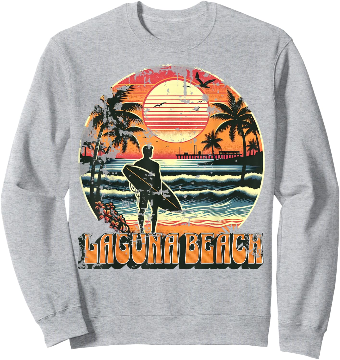Laguna Beach Sweatshirt - Sweatshirt | Ash