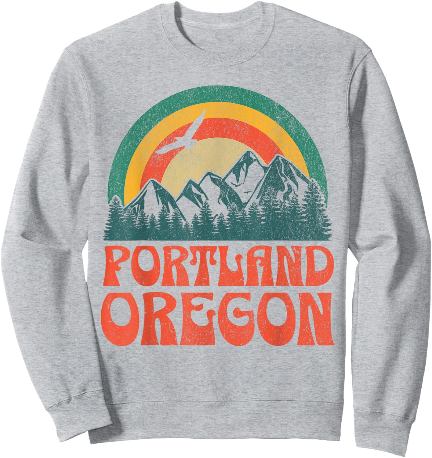 Portland Oregon Sweatshirt - Sweatshirt | Ash