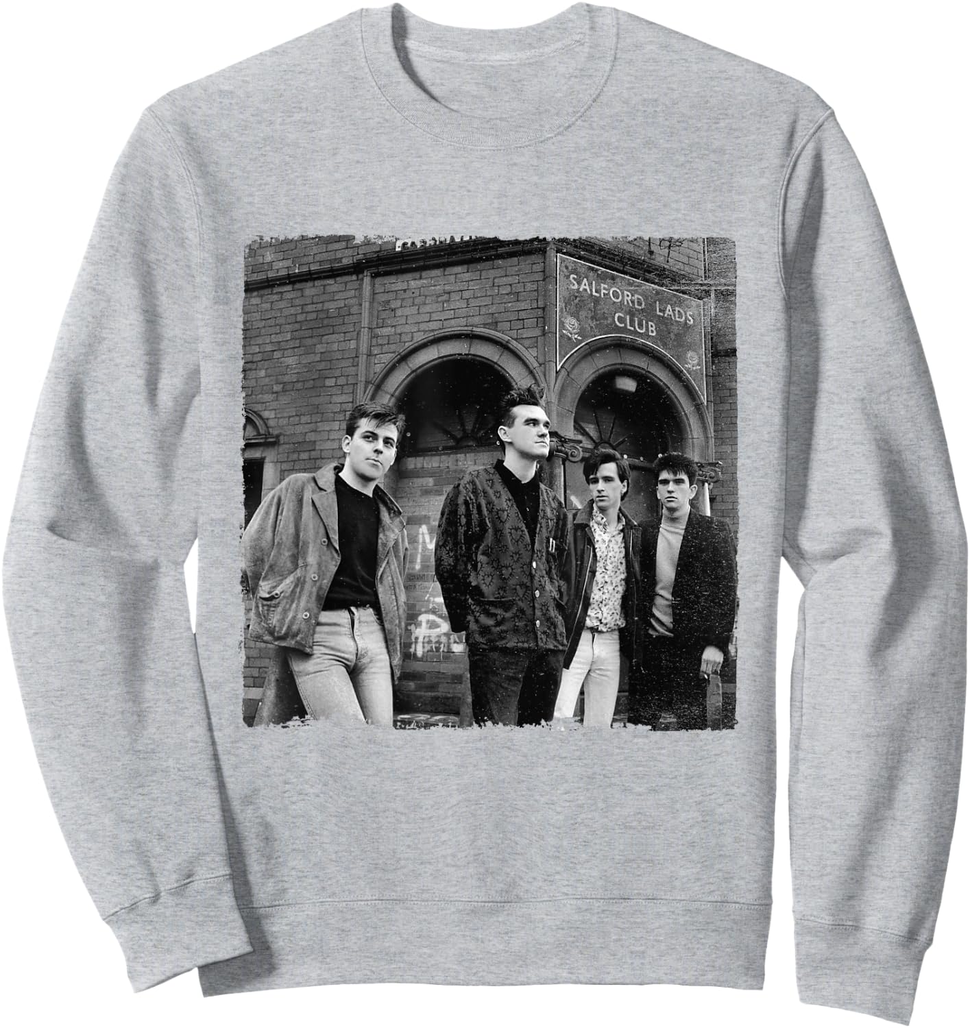 Salford Lads Club The Smiths Band Shot by Stephen Wright Sweatshirt - Sweatshirt | Ash