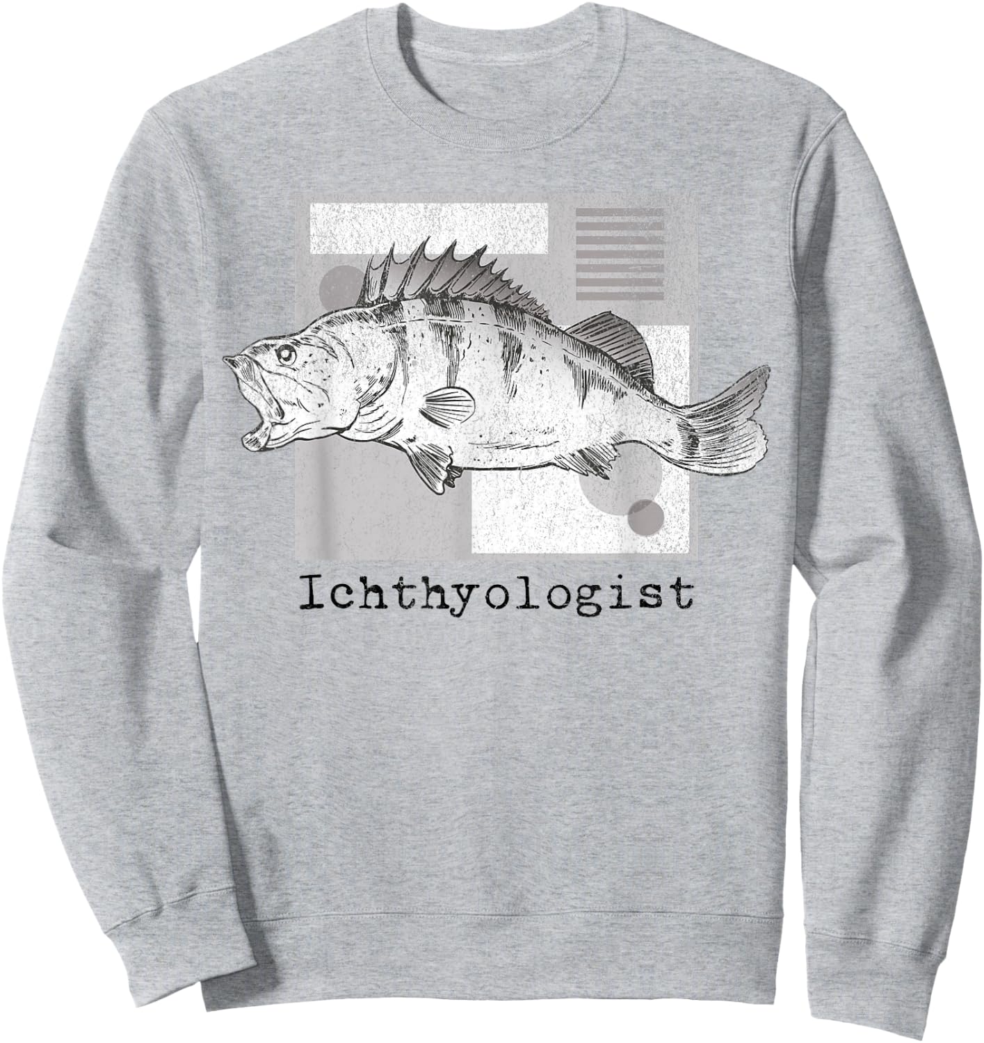 Ichthyologist, Fish Biologist, Marine Biologist, Ocean, Sea Sweatshirt - Sweatshirt | Ash