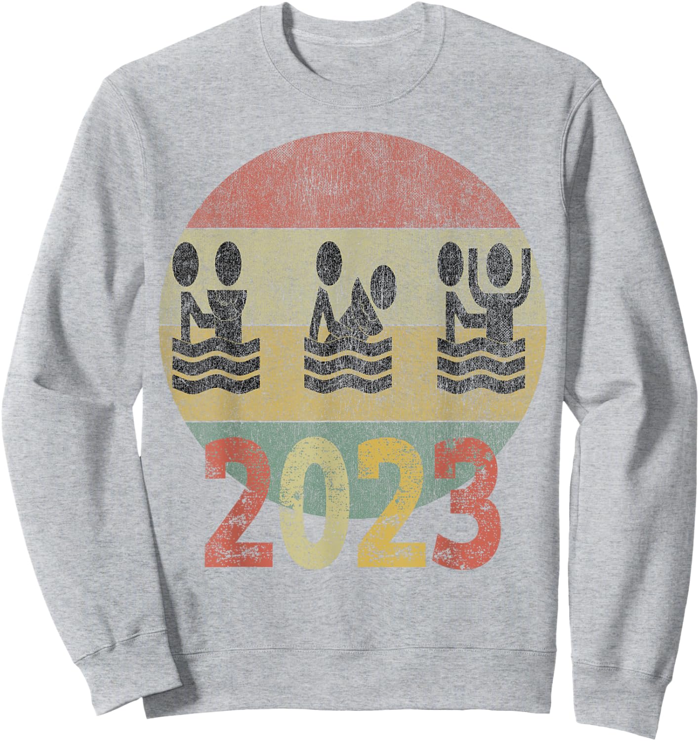 Cool Christian Baptism 2023 For Adult Men, Women & Youth Sweatshirt - Sweatshirt | Ash