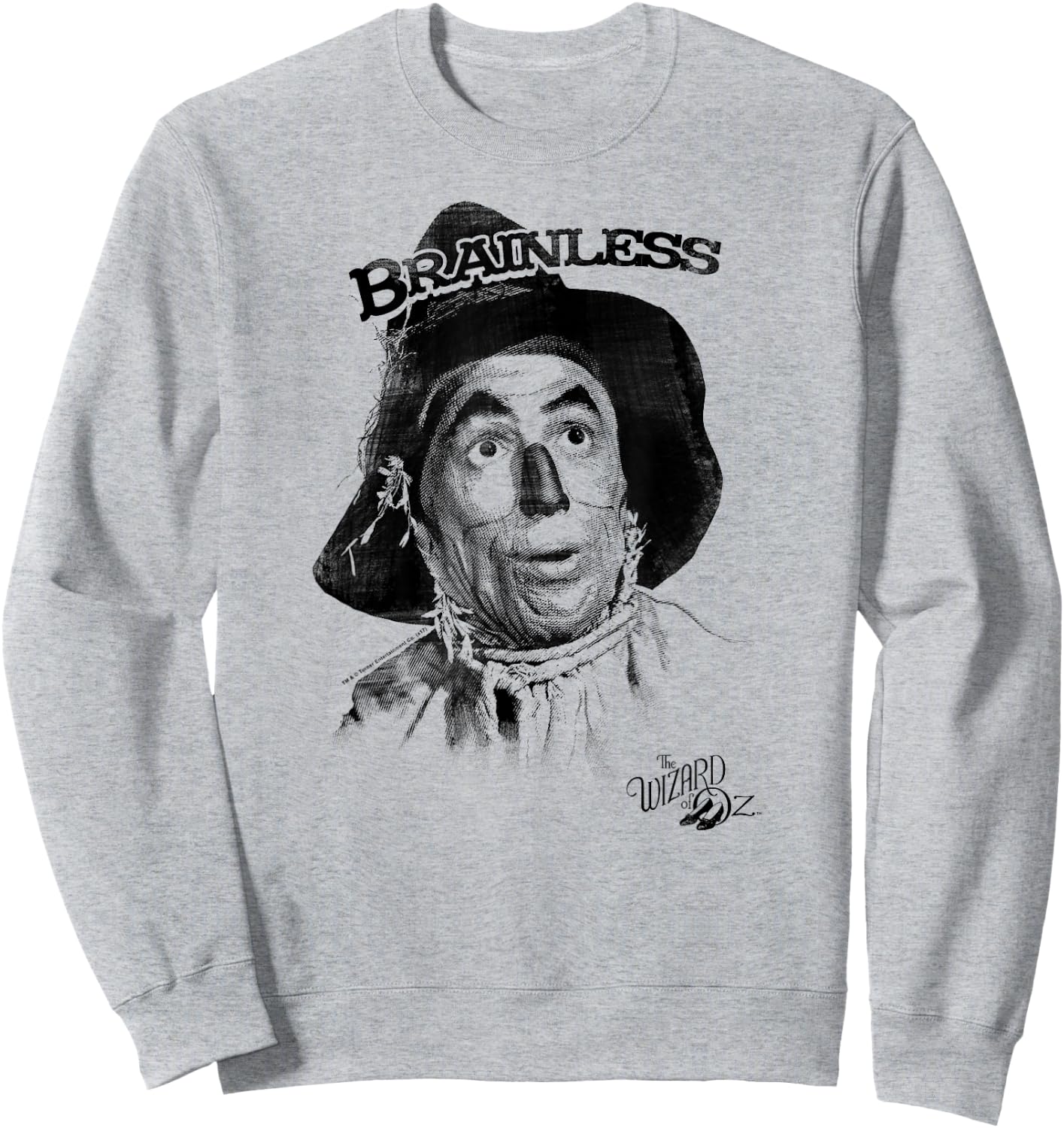 The Wizard of Oz Scarecrow Brainless Sweatshirt - Sweatshirt | Ash