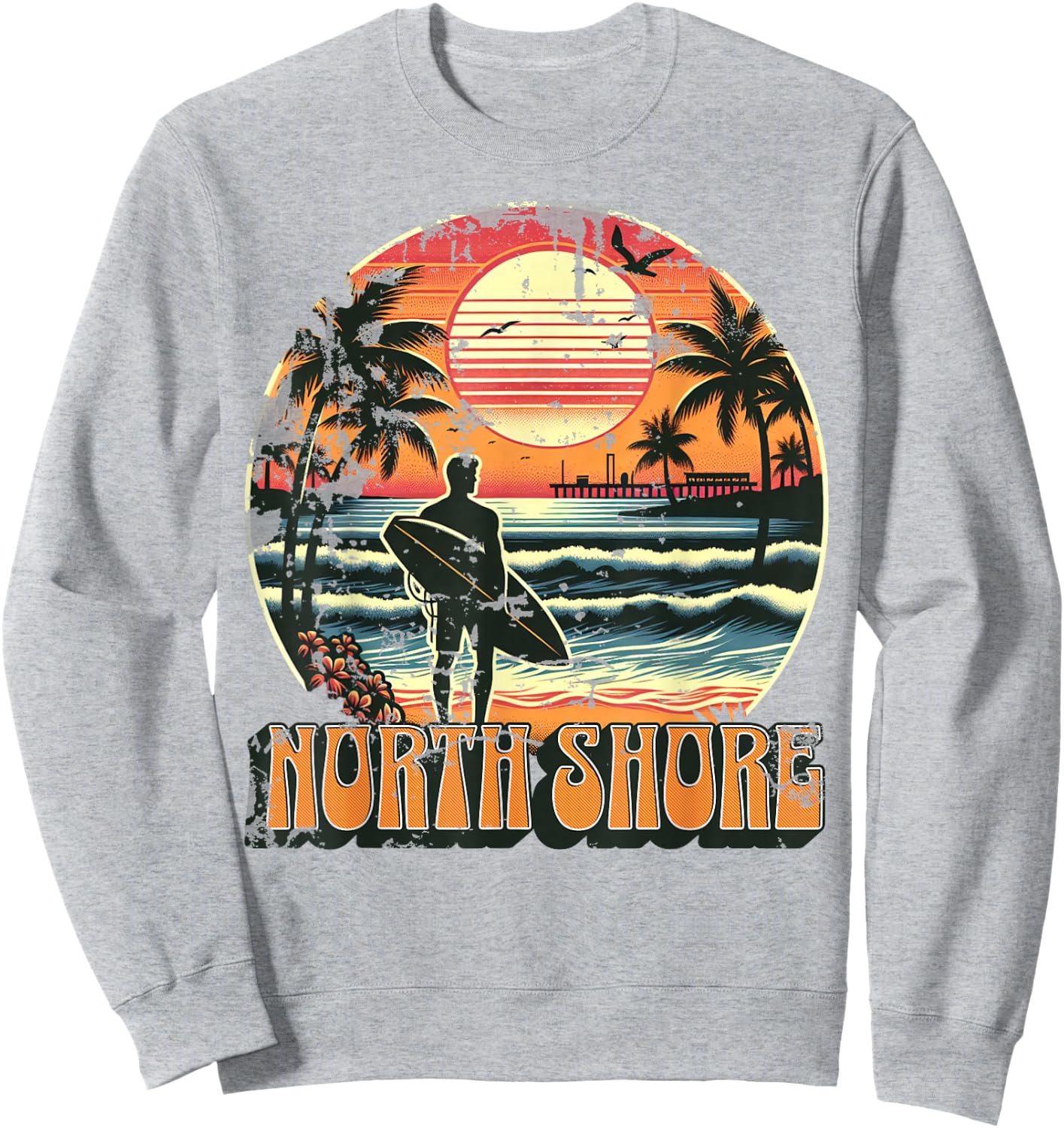 North Shore Sweatshirt - Sweatshirt | Ash