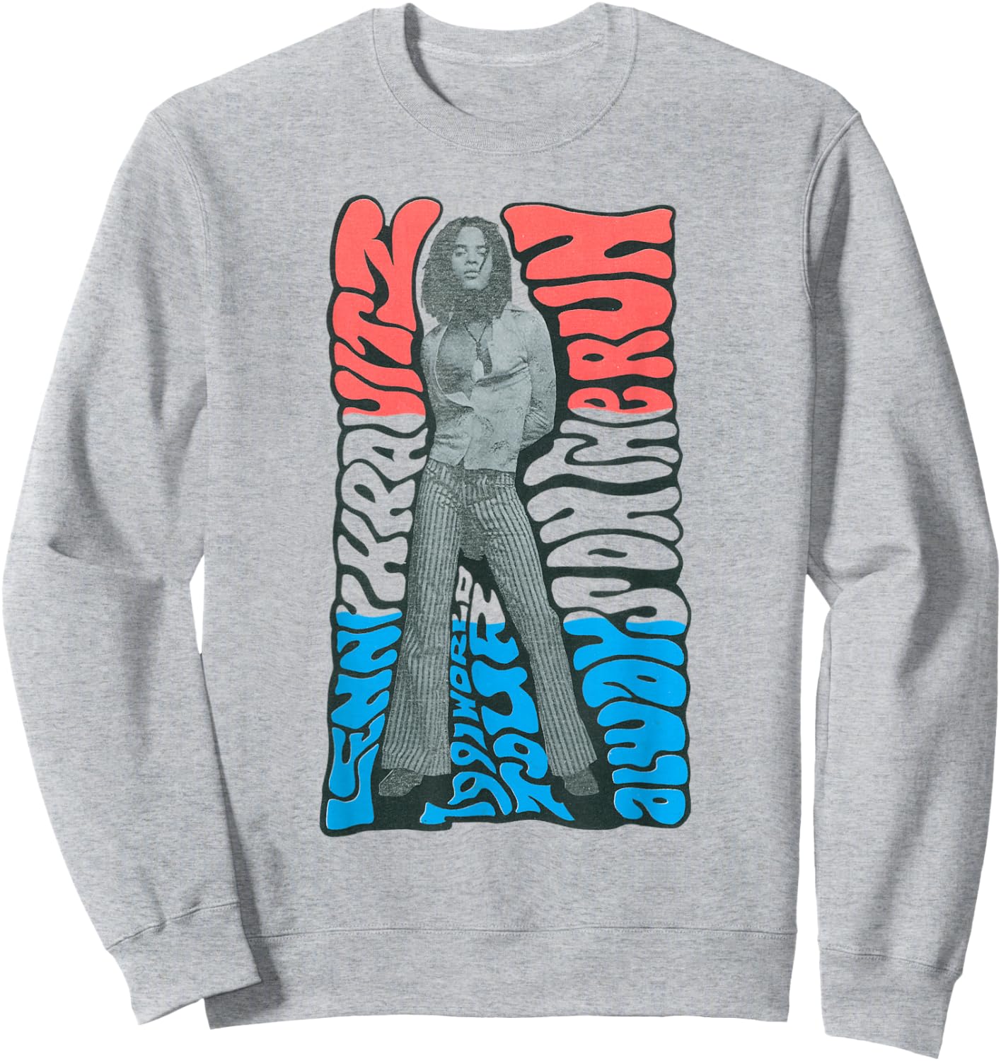 Lenny Kravitz Wavy World Tour Sweatshirt - Sweatshirt | Ash
