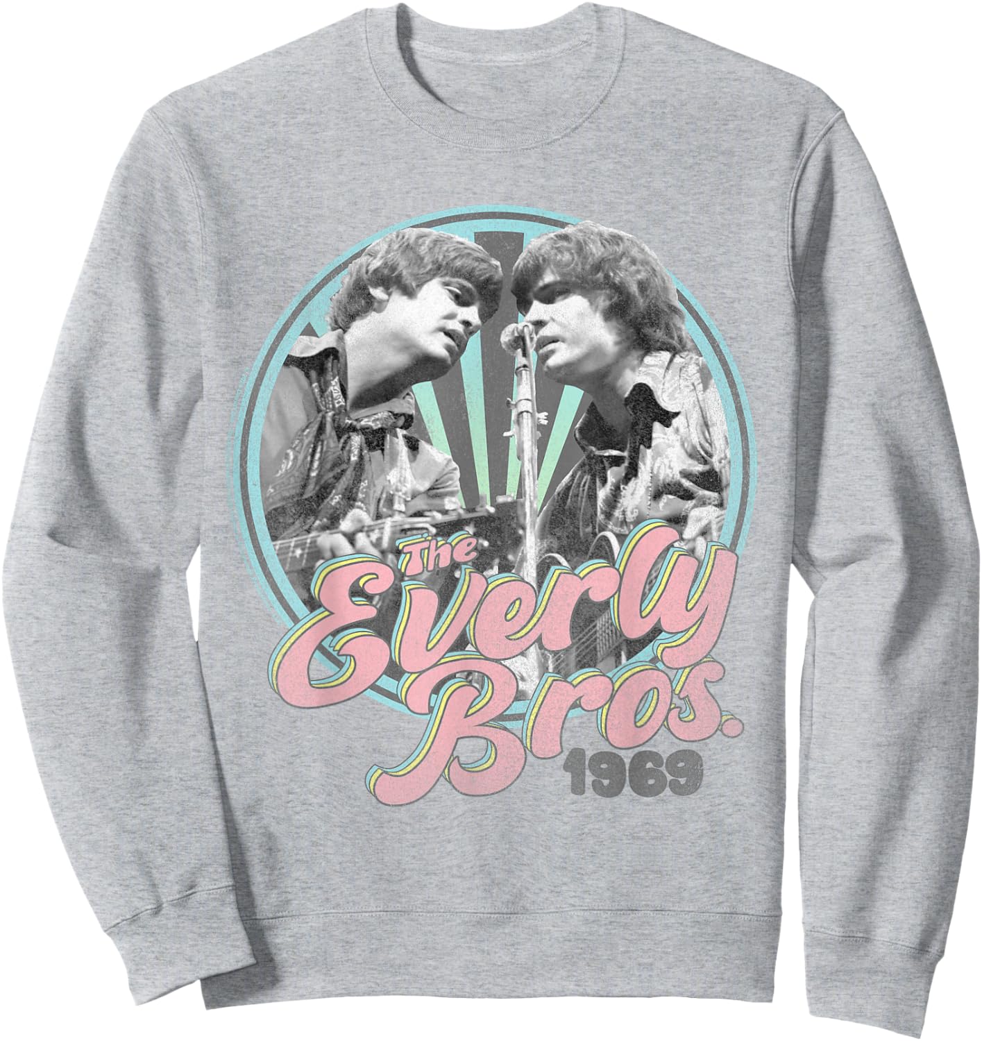 The Everly Brothers Guitars 1969 Sweatshirt - Sweatshirt | Ash