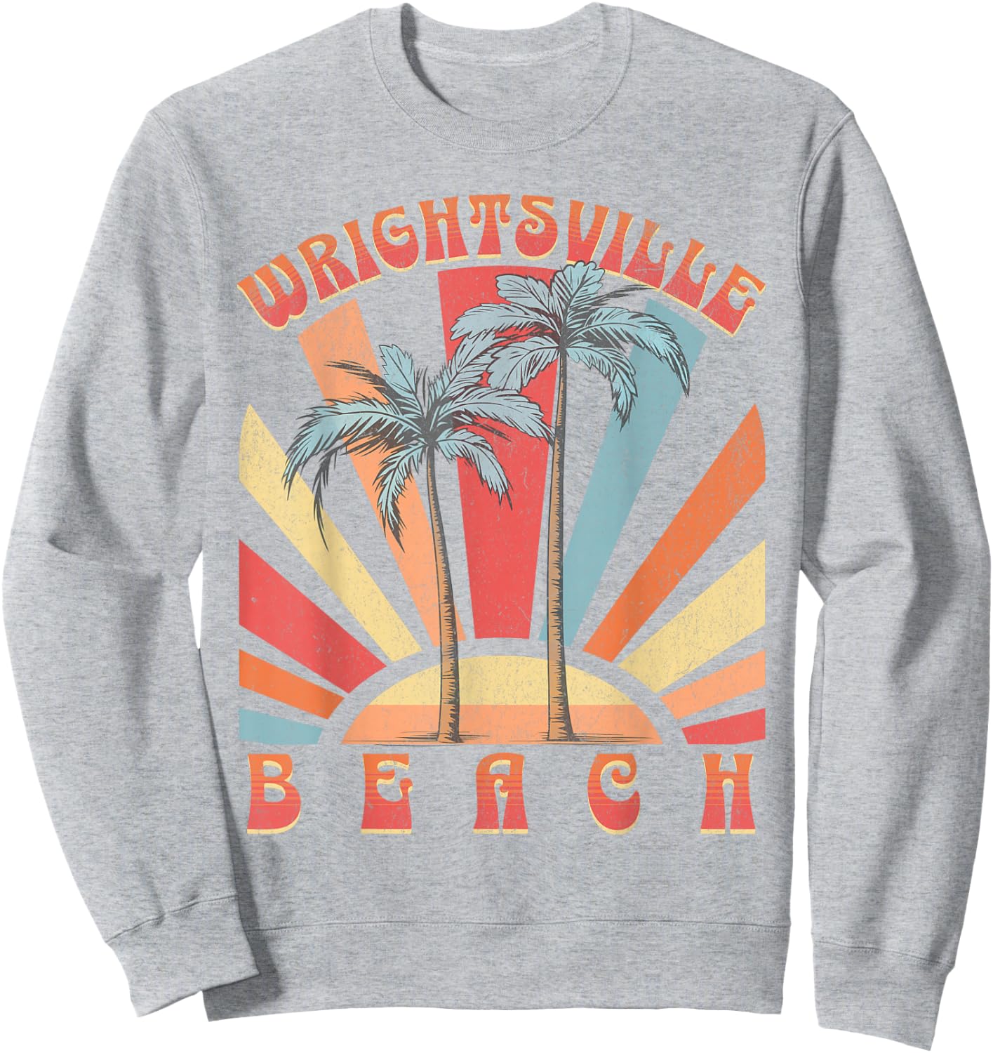 Wrightsville Beach Sweatshirt - Sweatshirt | Ash