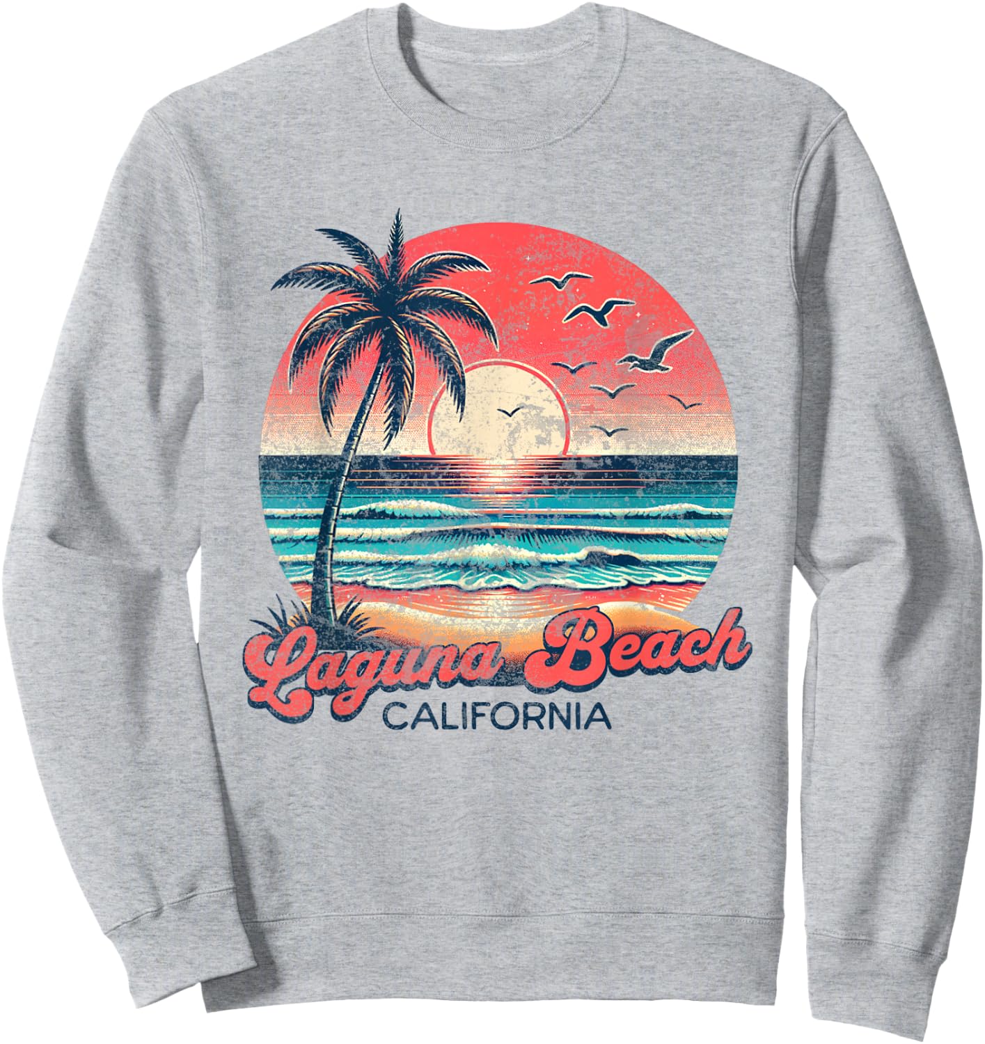 Laguna Beach Women Girls Kids Sweatshirt - Sweatshirt | Ash