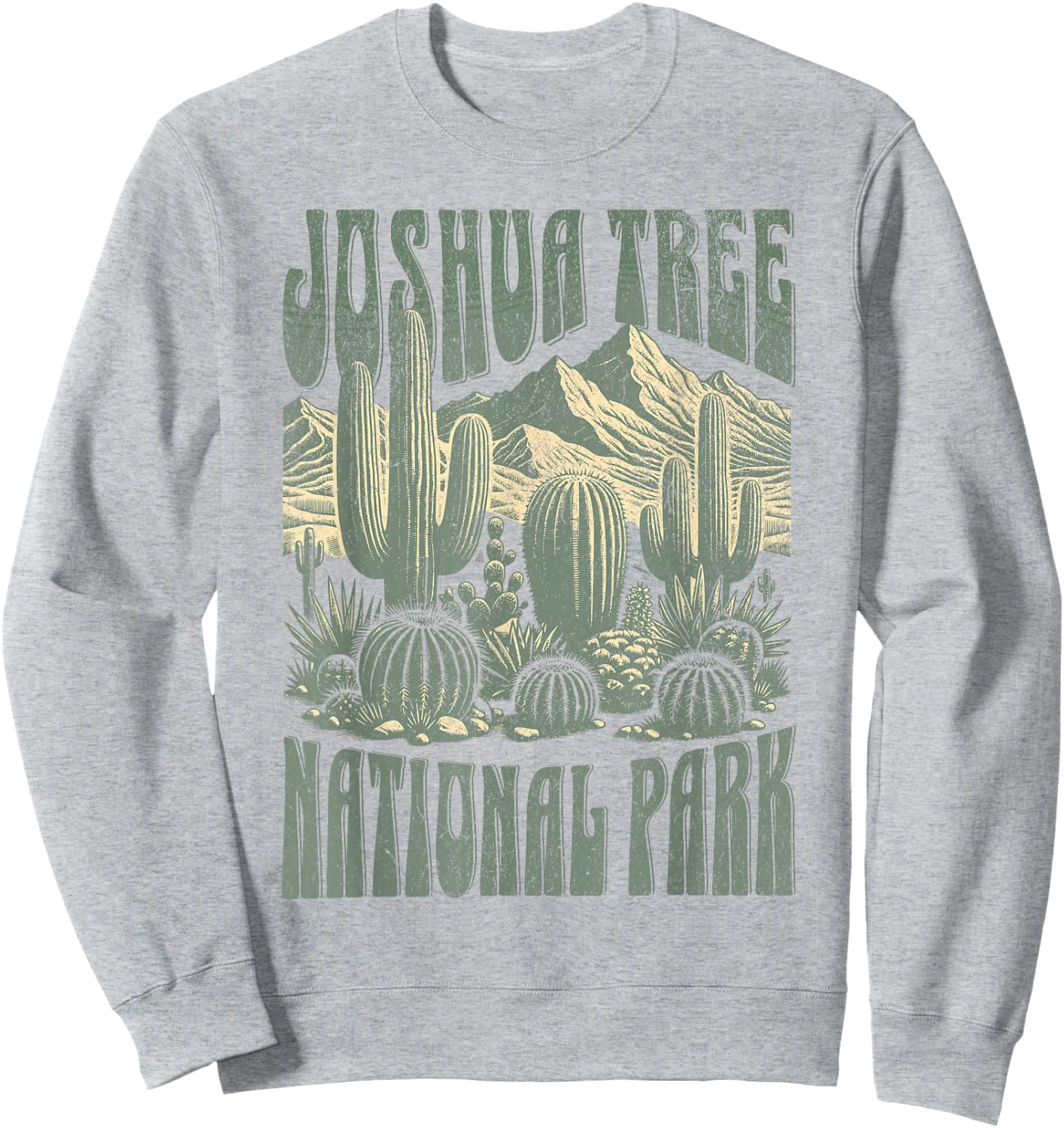 Joshua Tree National Park Sweatshirt - Sweatshirt | Ash