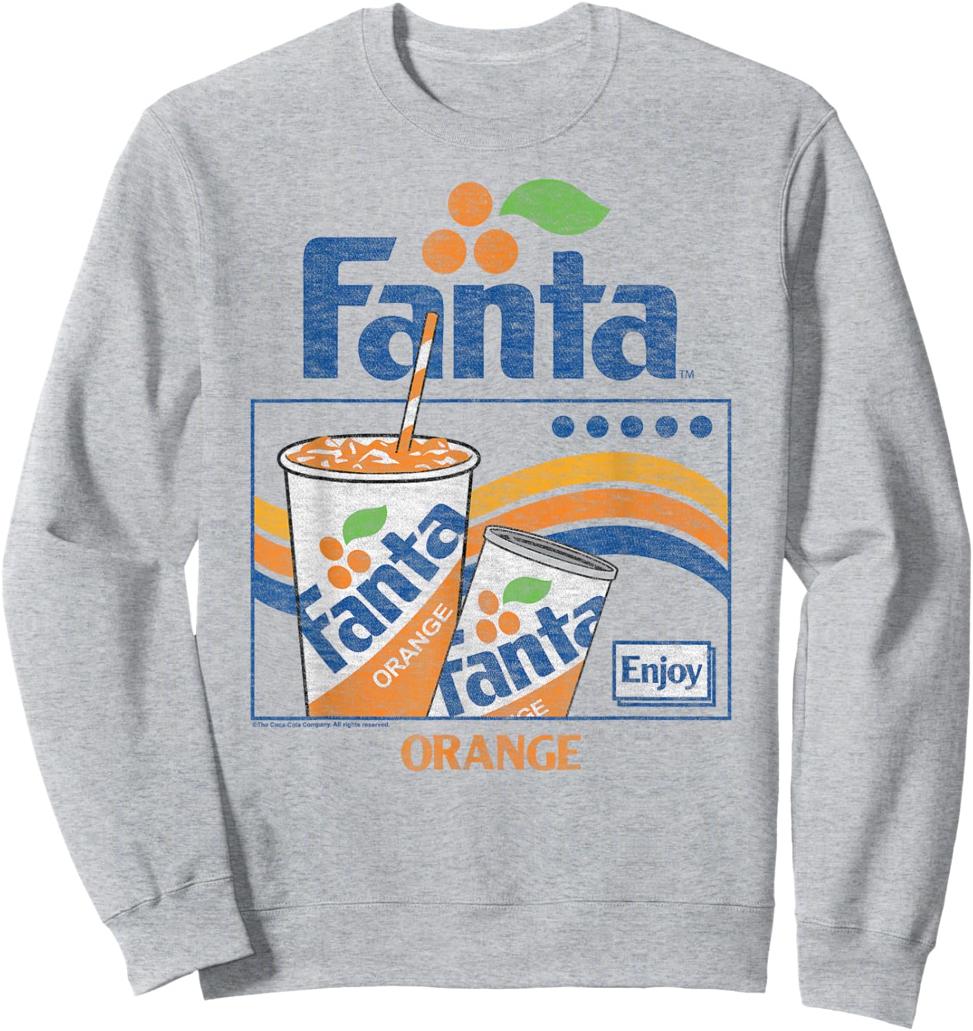 Coca-Cola - Fanta Enjoy Sweatshirt - Sweatshirt | Ash