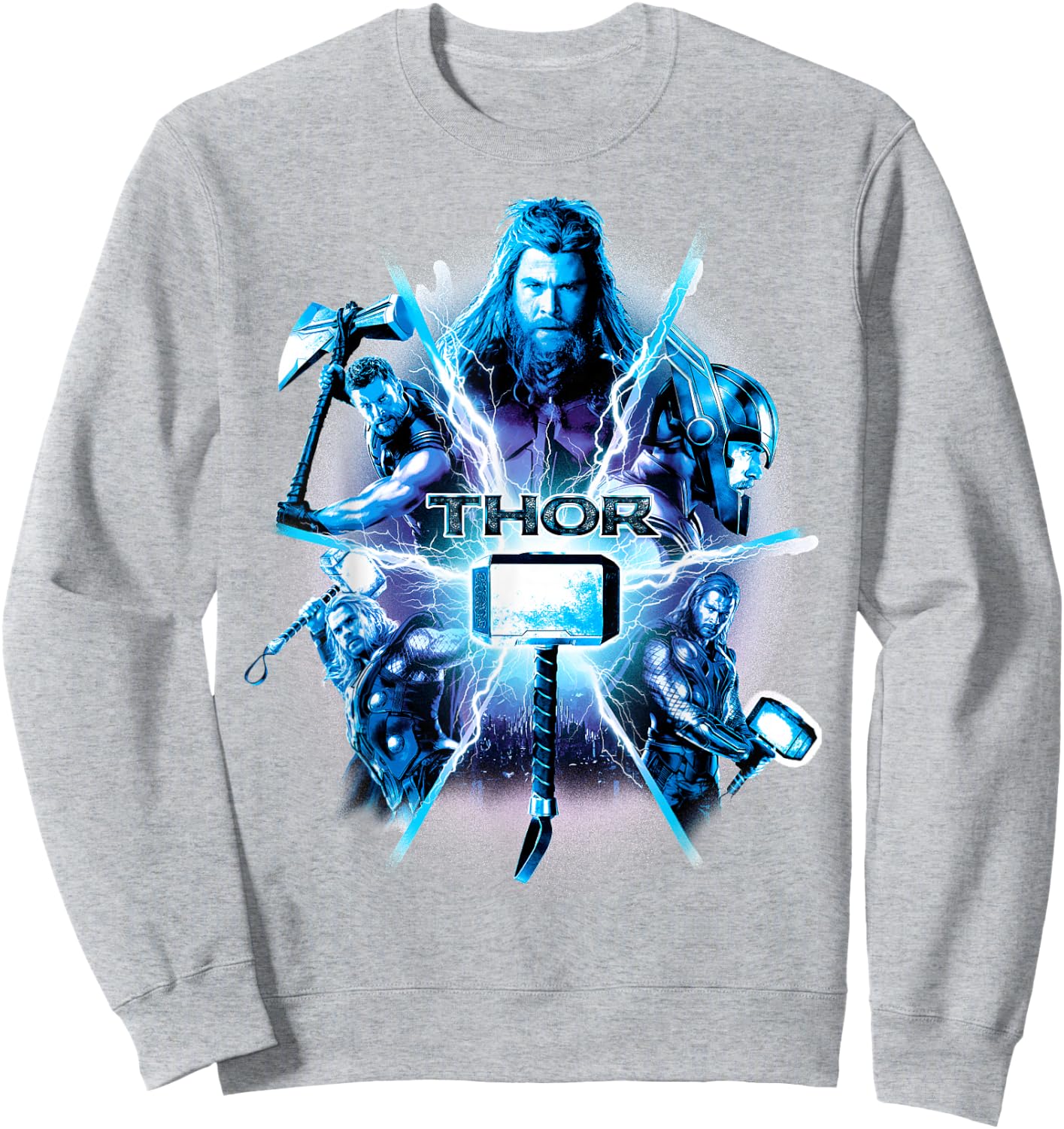 Marvel Avengers: Endgame Thor Mashup Sweatshirt - Sweatshirt | Ash