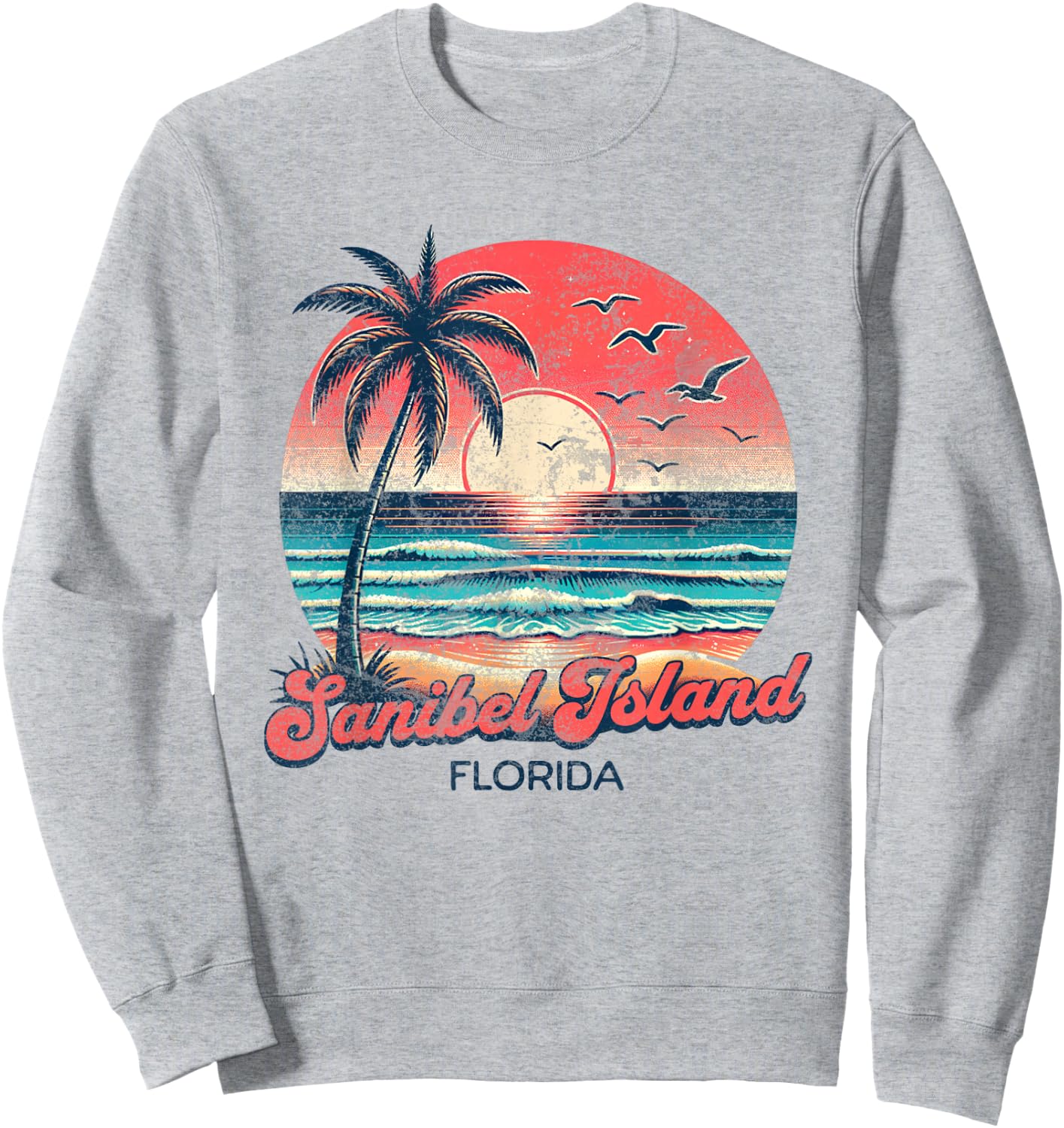 Sanibel Island Sweatshirt - Sweatshirt | Ash