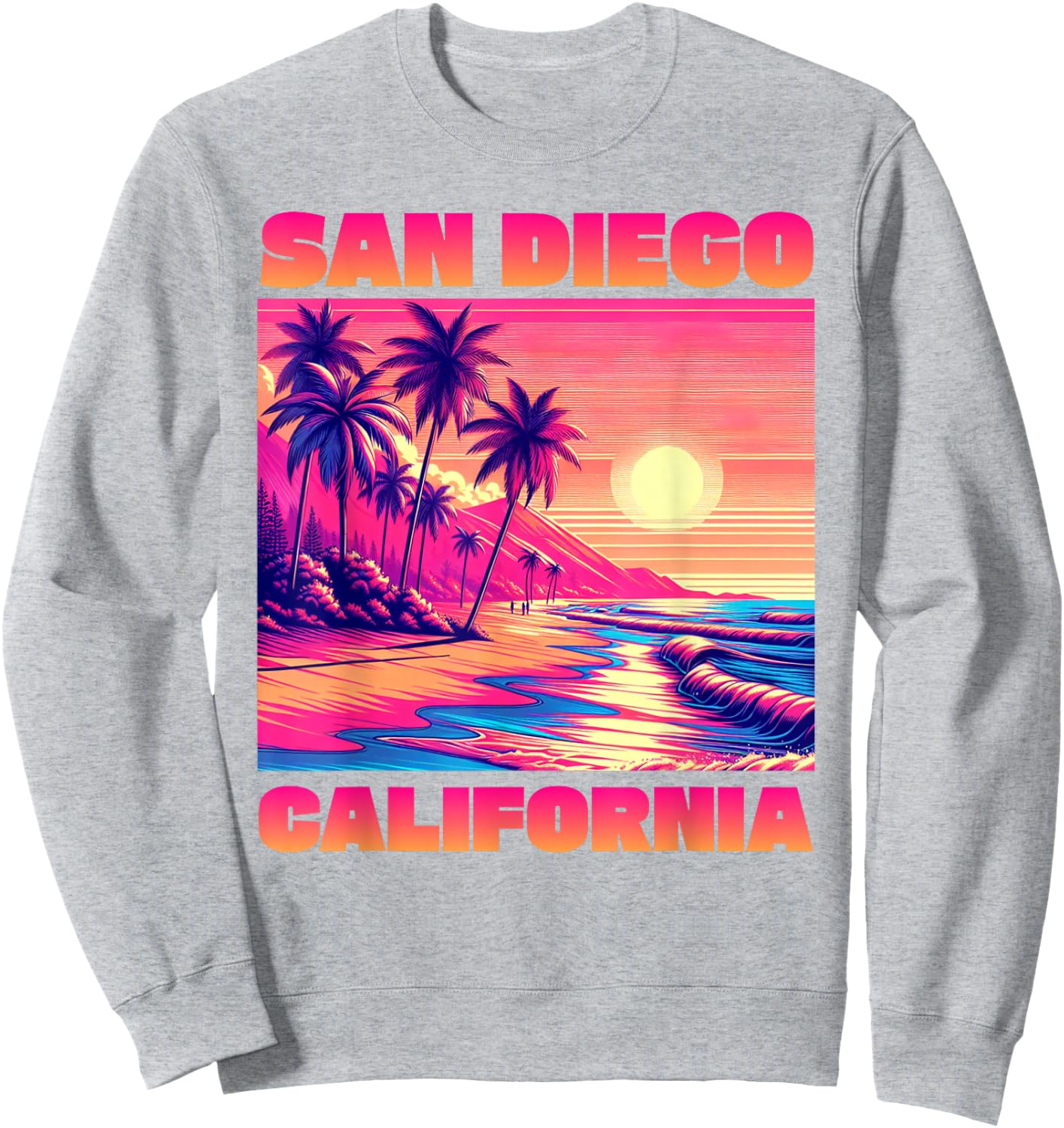 San Diego Sweatshirt - Sweatshirt | Ash