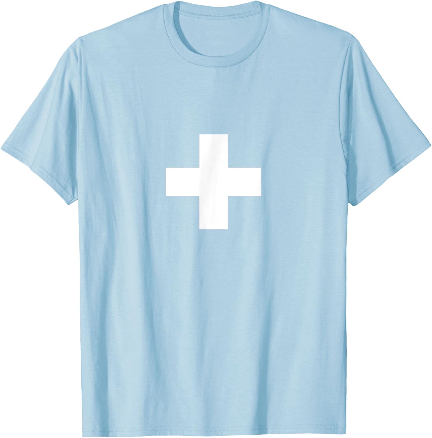 Halloween This Is My Swiss Costume Switzerland T-Shirt - T-Shirt | Light Blue