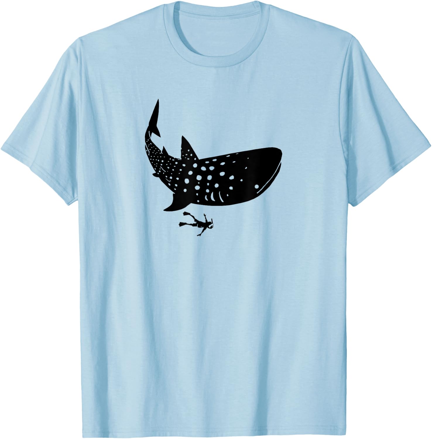 Diving With Whale Sharks Whale Shark T-Shirt - T-Shirt | Light Blue