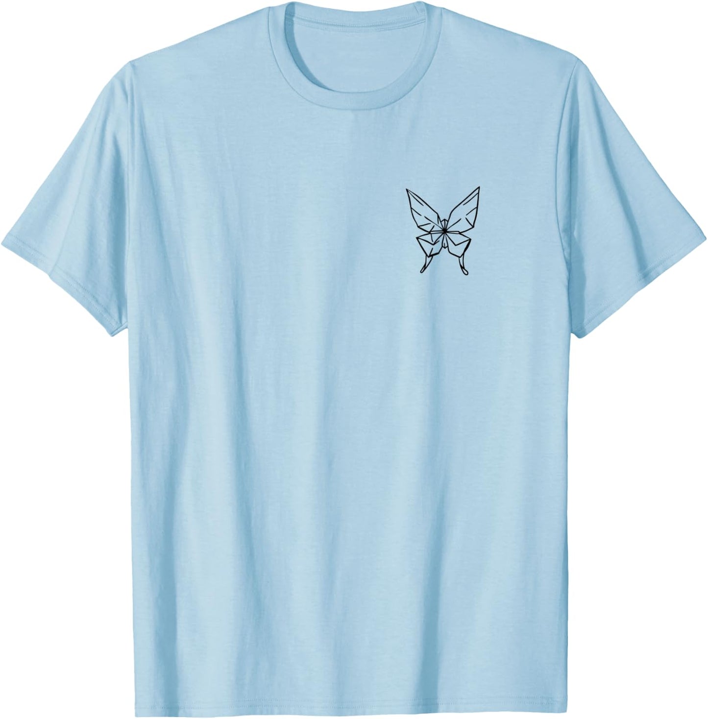 Origami butterfly T-Shirt - T-Shirt | Light Blue