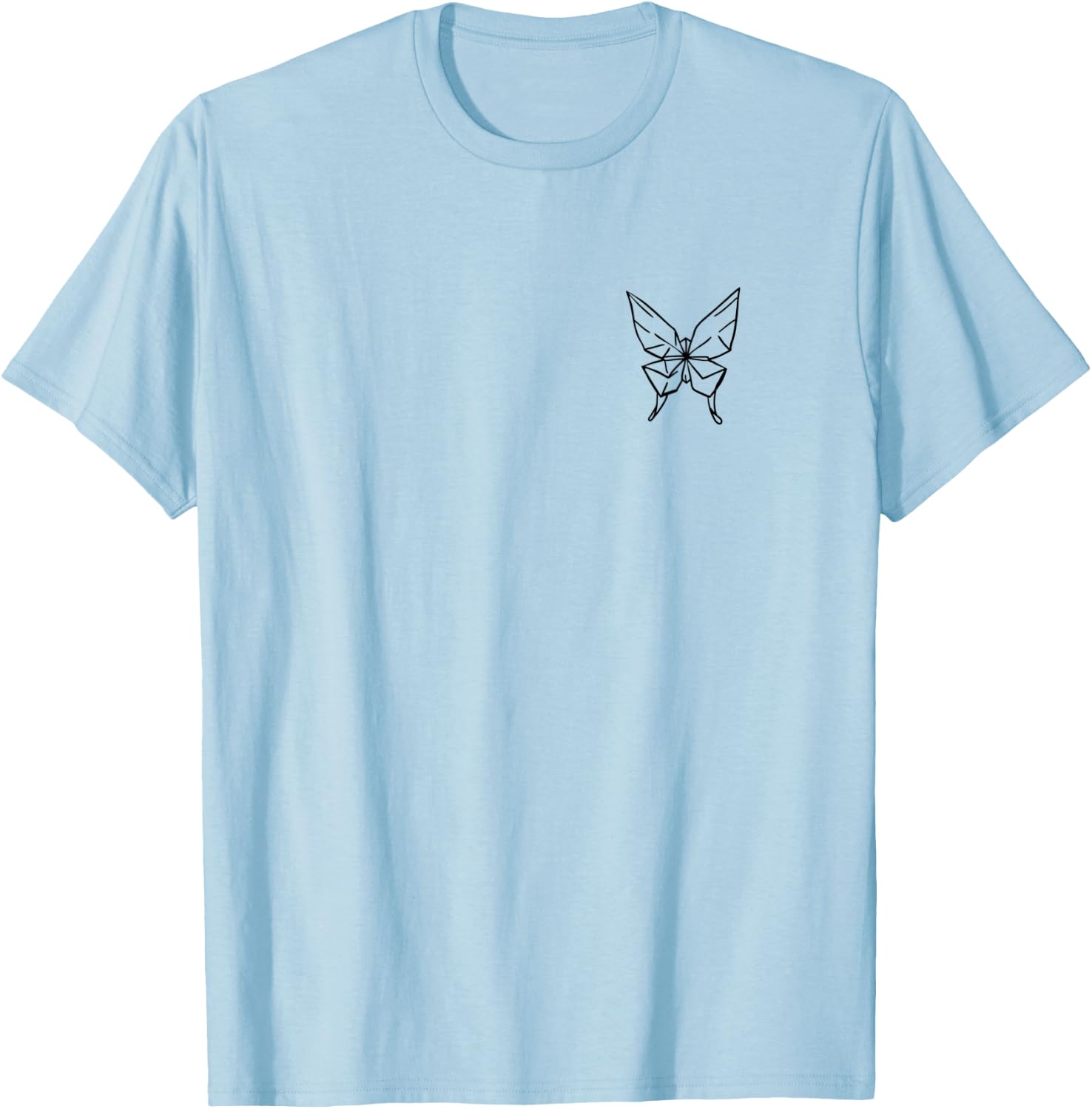 Origami butterfly T-Shirt - T-Shirt | Light Blue