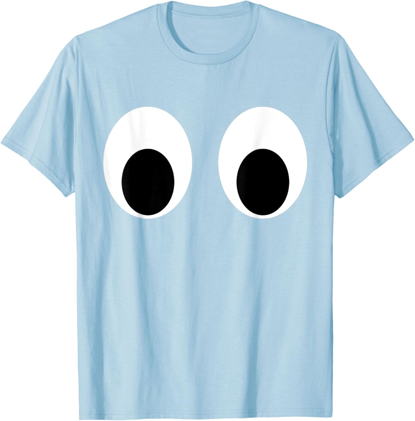 DIY Arcade Game Ghost Eyes Halloween Group Costume T-Shirt - T-Shirt | Light Blue