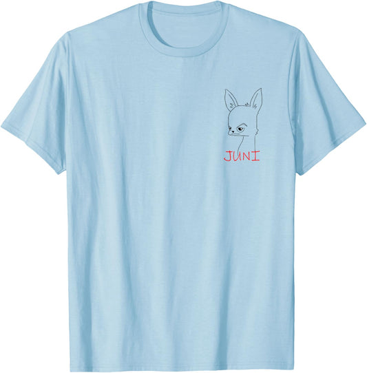 JUNI Desert Fox T-Shirt - T-Shirt | Light Blue
