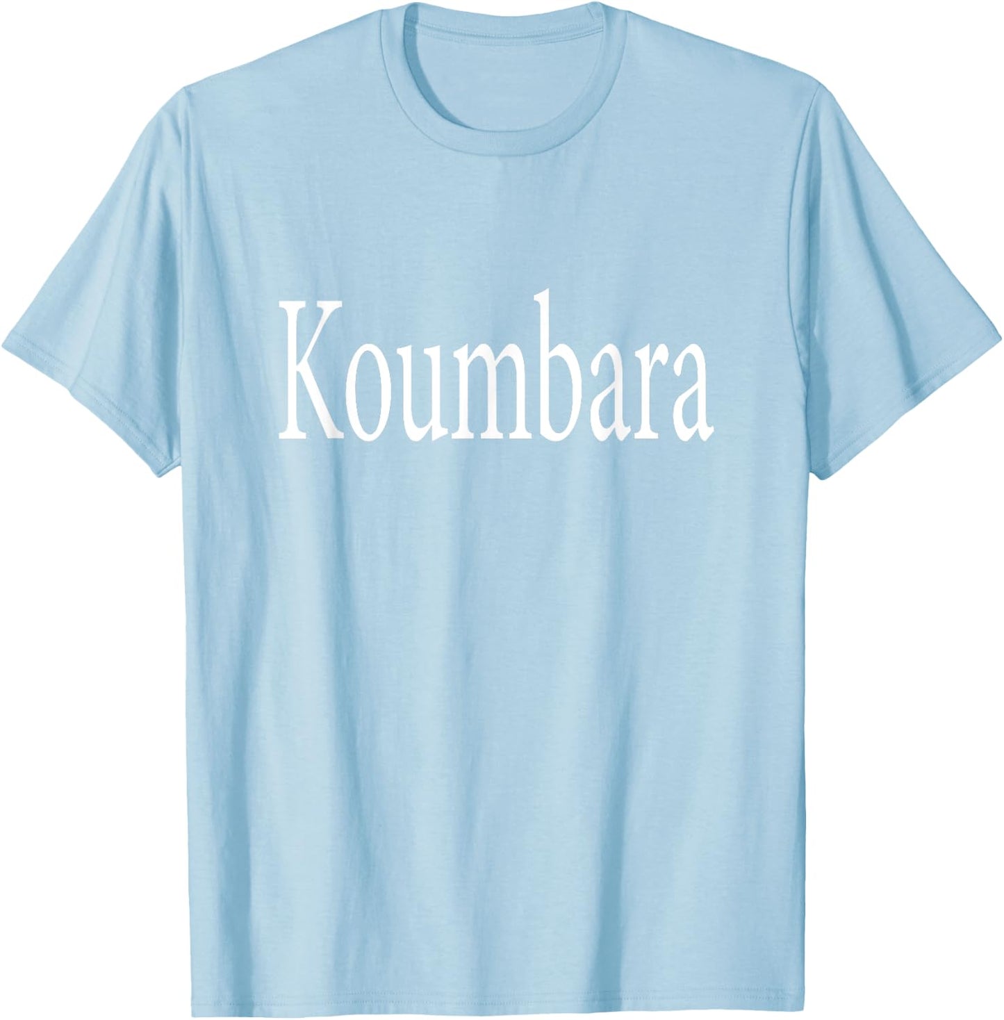 Koumbara Greek Shirt T-Shirt - T-Shirt | Light Blue