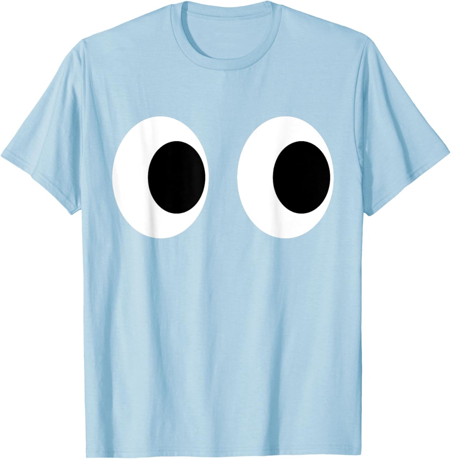 DIY Arcade Game Ghost Eyes Halloween Group Costume T-Shirt - T-Shirt | Light Blue