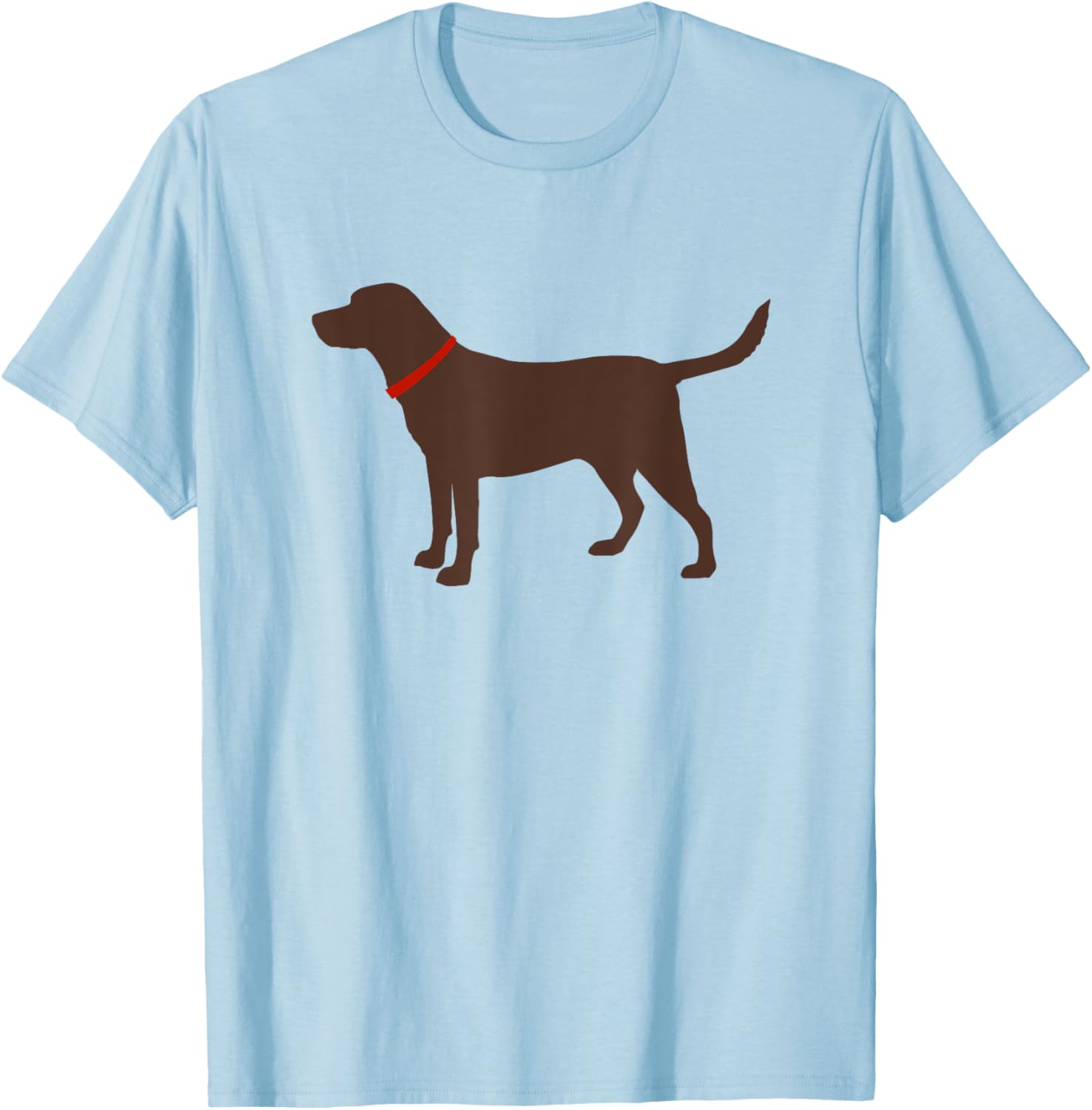 Labrador Retriever, Chocolate Lab T-Shirt - T-Shirt | Light Blue