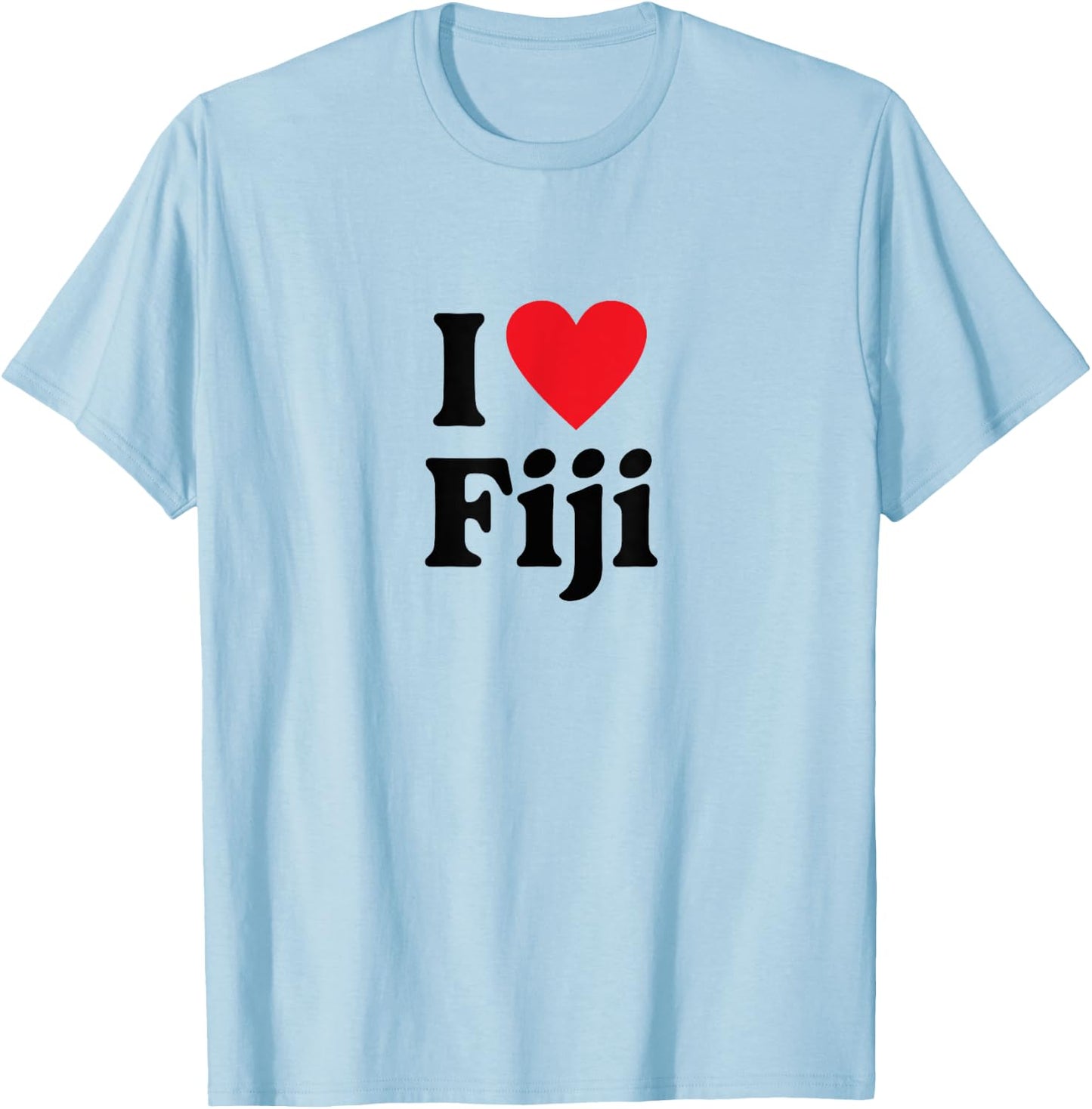 I love Fiji T-Shirt - T-Shirt | Light Blue
