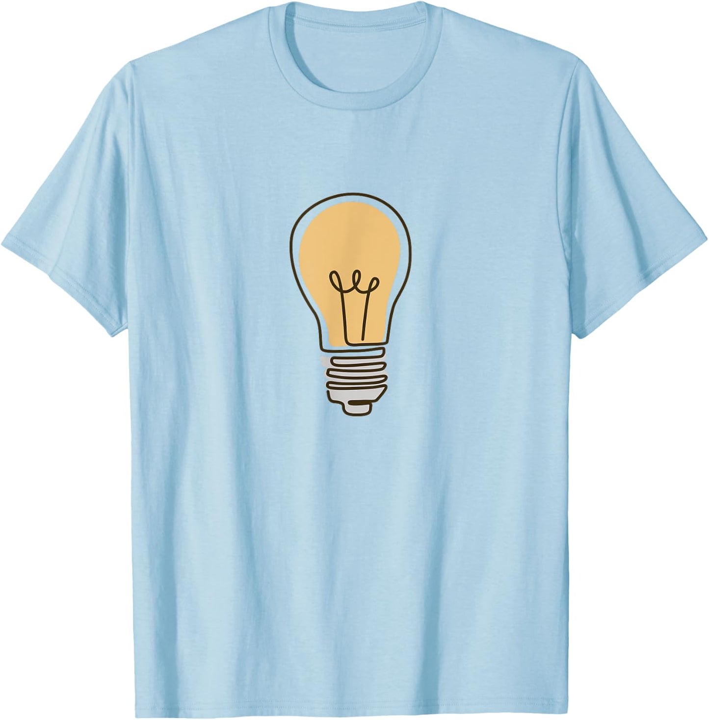 Lightbulb T-Shirt - T-Shirt | Light Blue