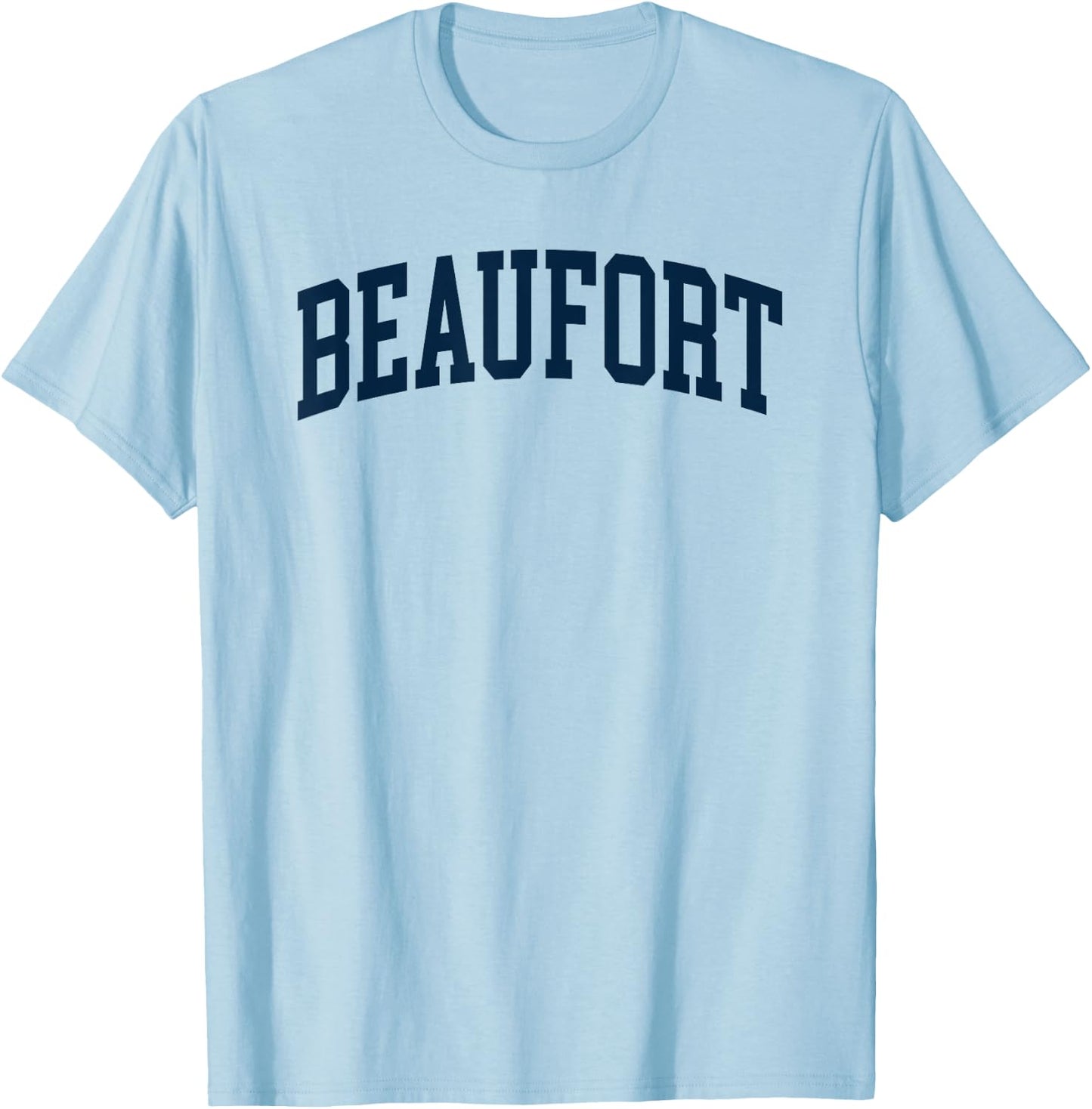 Beaufort South Carolina Souvenir Retro Preppy Throwback T-Shirt - T-Shirt | Light Blue