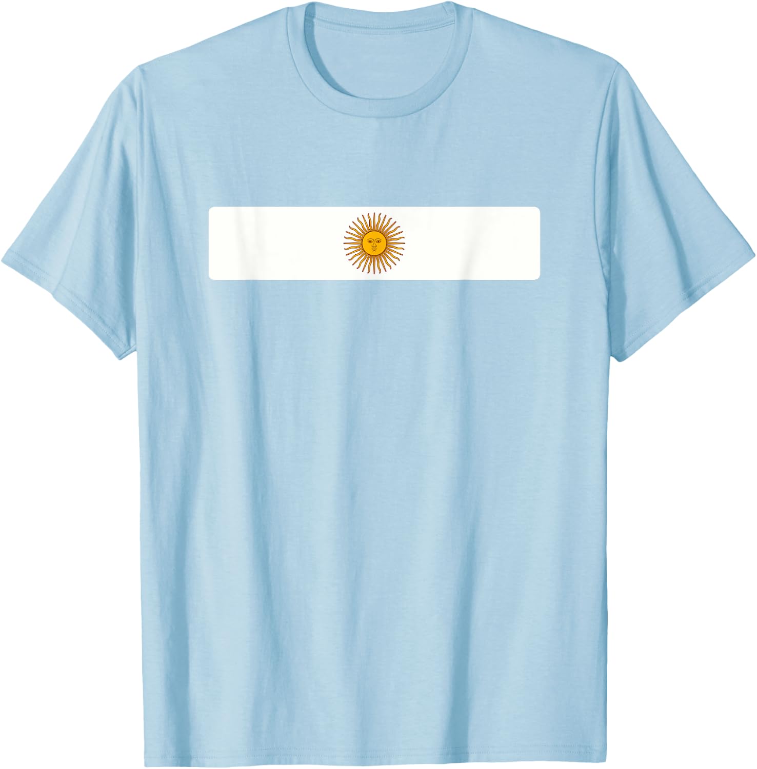 Argentine Flag of Argentina Souvenir Argentinian Women Men T-Shirt - T-Shirt | Light Blue