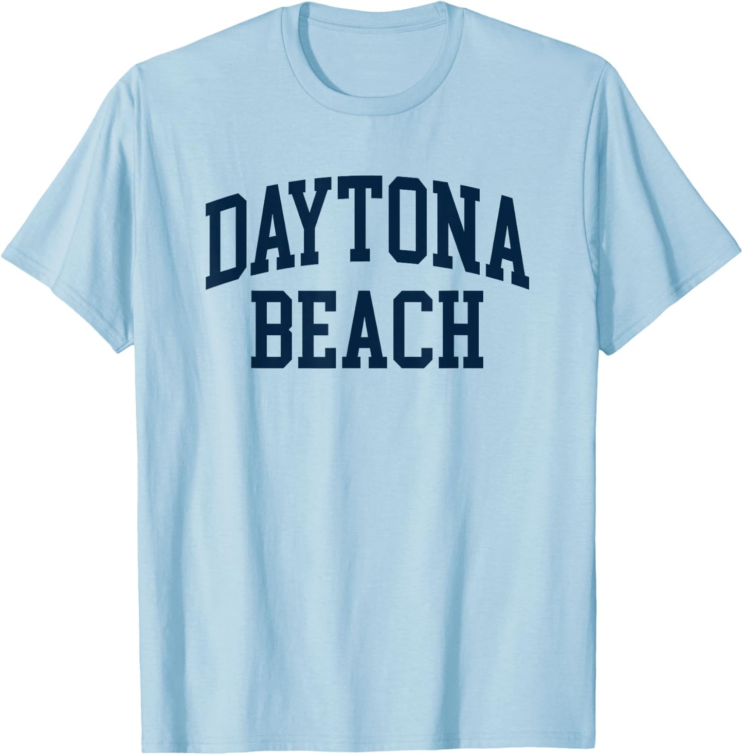 Daytona Beach Florida Souvenir Retro Preppy Throwback Men Women Kids T-Shirt - T-Shirt | Light Blue