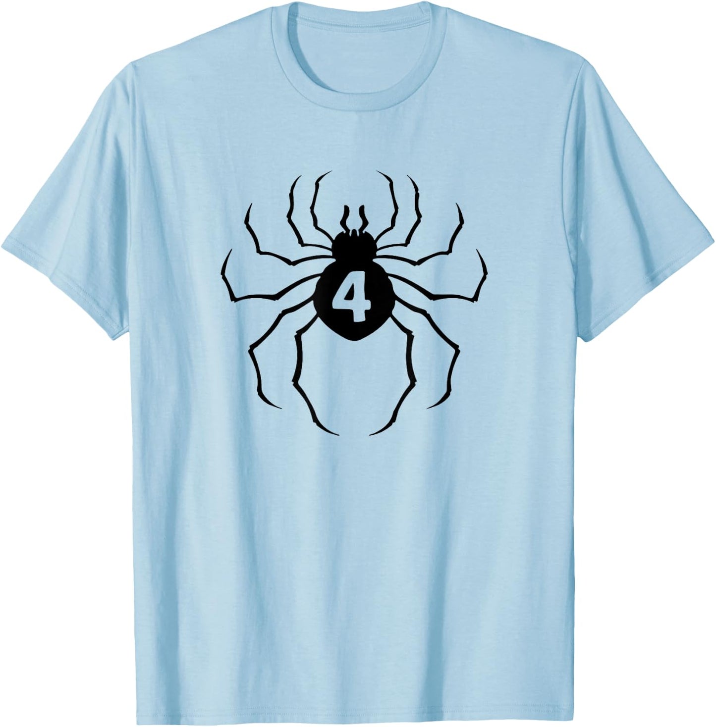 Spider No.4 for Real Japanese Manga Fans, Best Shonen Anime T-Shirt - T-Shirt | Light Blue