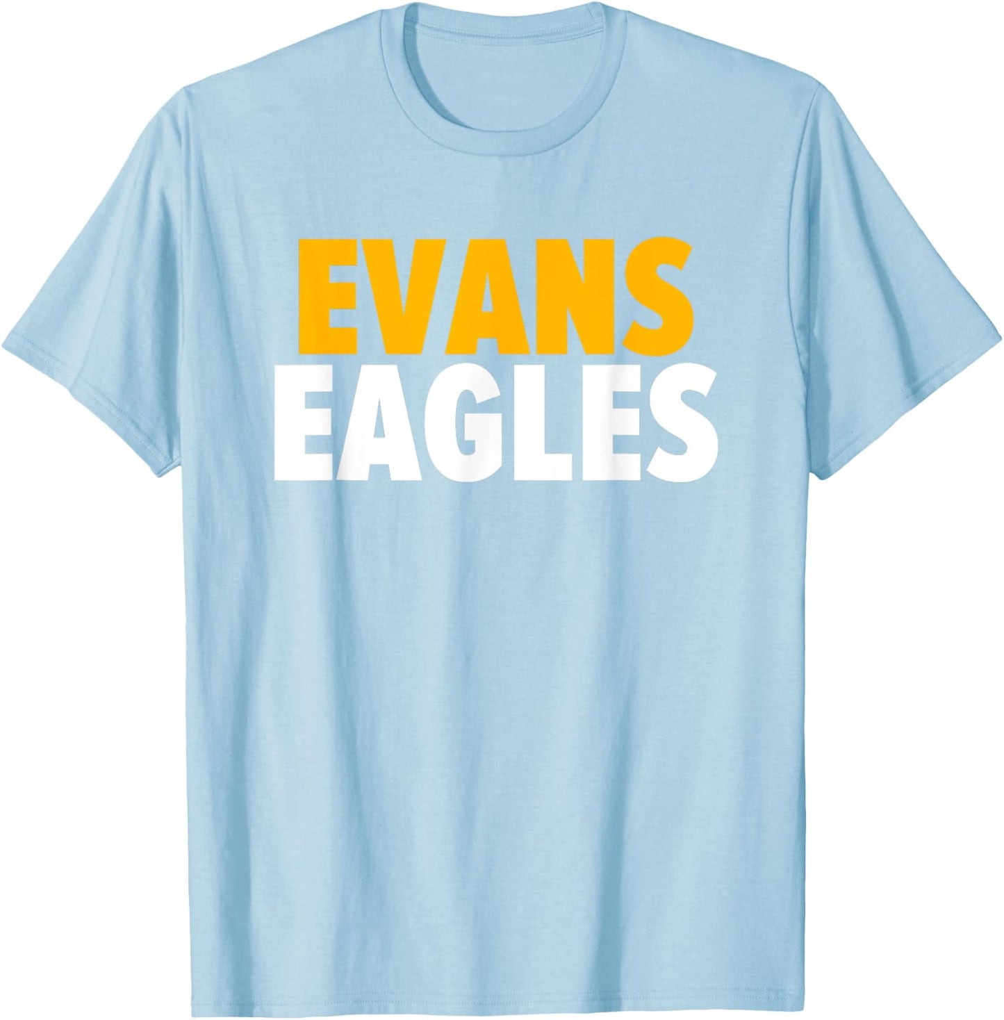 Evans Eagles Bold T-Shirt - T-Shirt | Light Blue