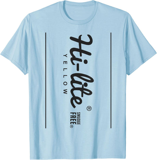 Yellow Highlighter Style Group Costume Color Pen Halloween T-Shirt - T-Shirt | Light Blue