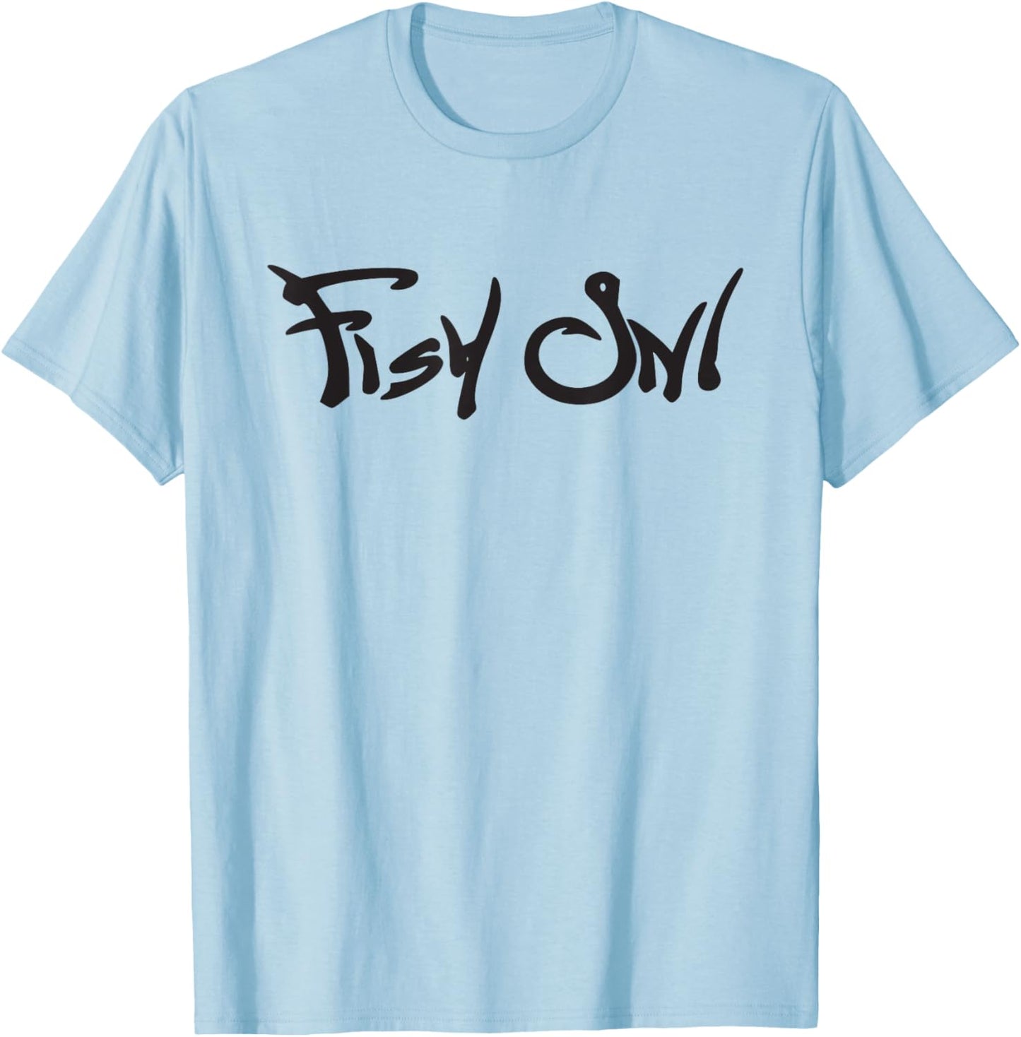 Fish On! - Reel Life Fishing T-Shirt - T-Shirt | Light Blue