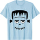Frankenstein Monster Halloween Costume T-Shirt - T-Shirt | Light Blue