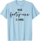 Christian Women Your 41 Is Coming Bible 41st Day Hope Encour T-Shirt - T-Shirt | Light Blue