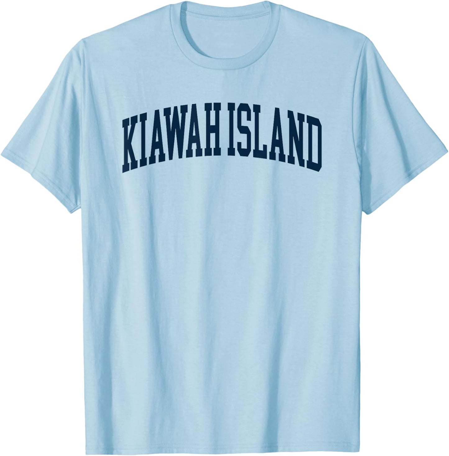 Kiawah Island South Carolina Souvenir Retro Preppy Throwback T-Shirt - T-Shirt | Light Blue